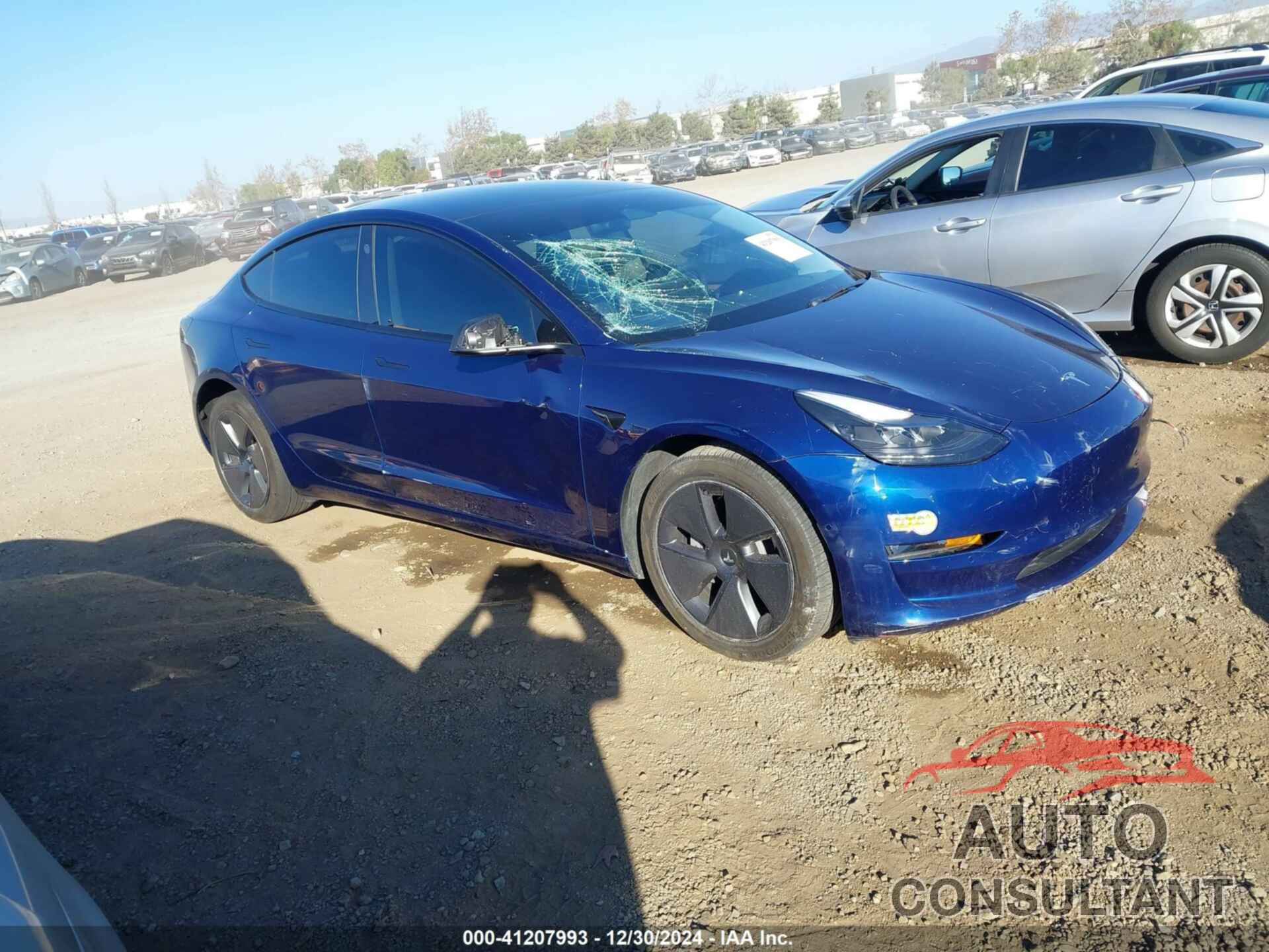 TESLA MODEL 3 2022 - 5YJ3E1EB0NF240348