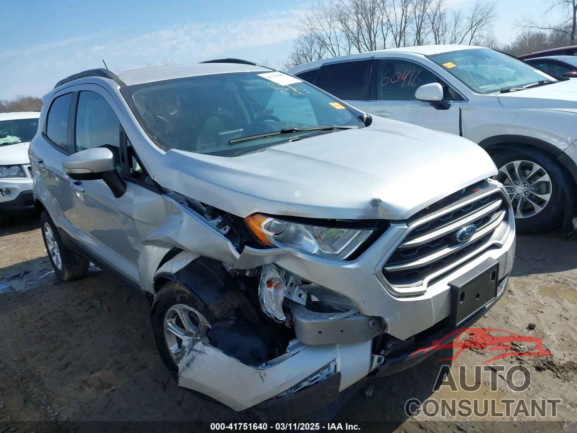 FORD ECOSPORT 2021 - MAJ6S3GL5MC396653