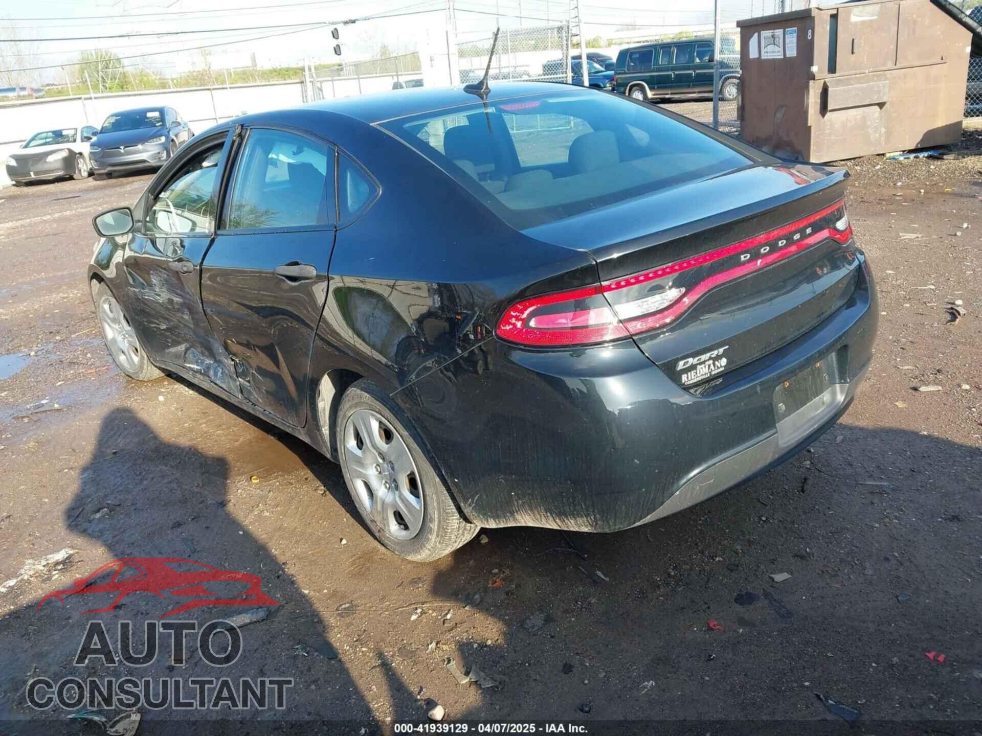 DODGE DART 2013 - 1C3CDFAA4DD302311