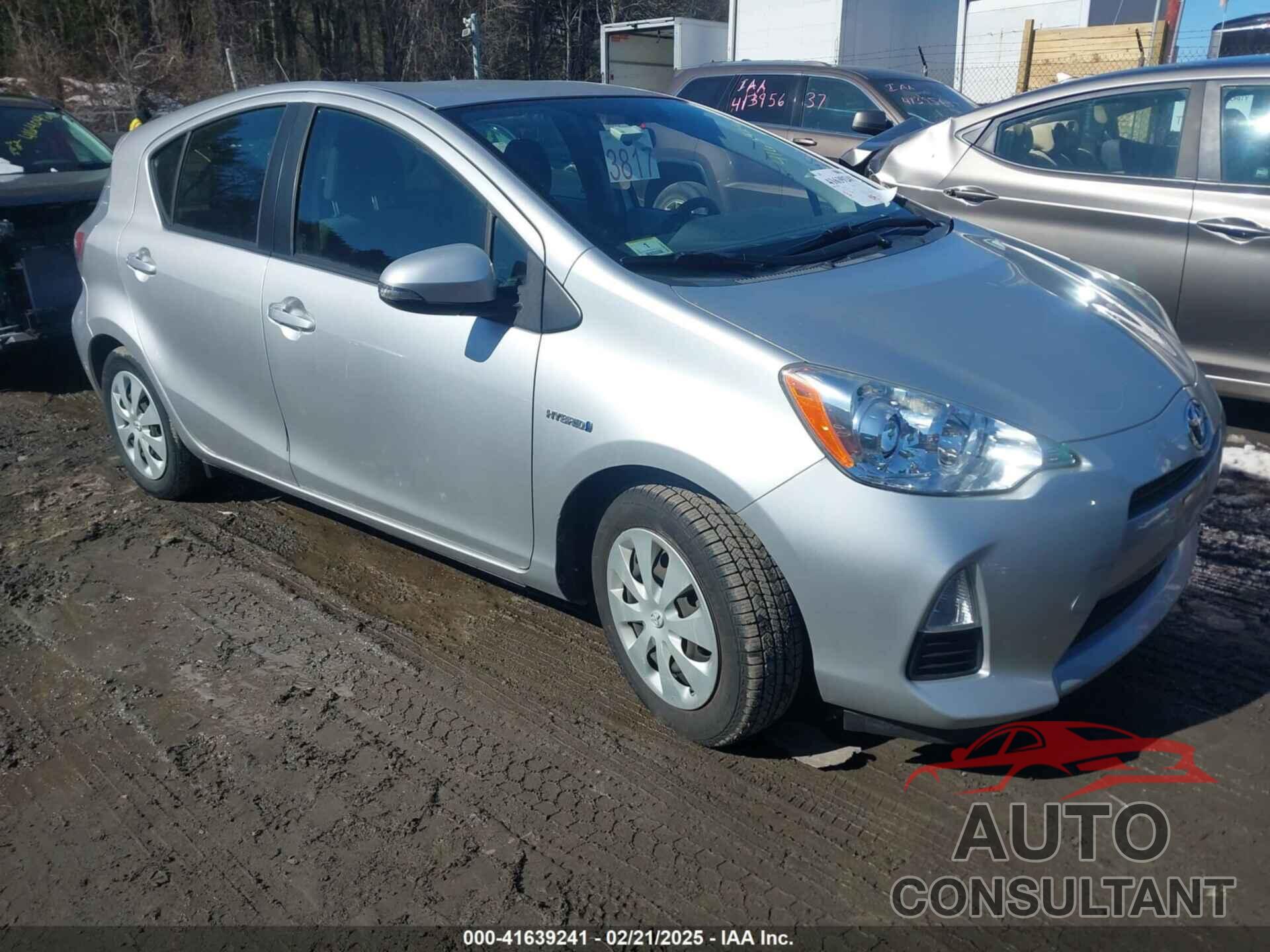 TOYOTA PRIUS C 2014 - JTDKDTB36E1568678