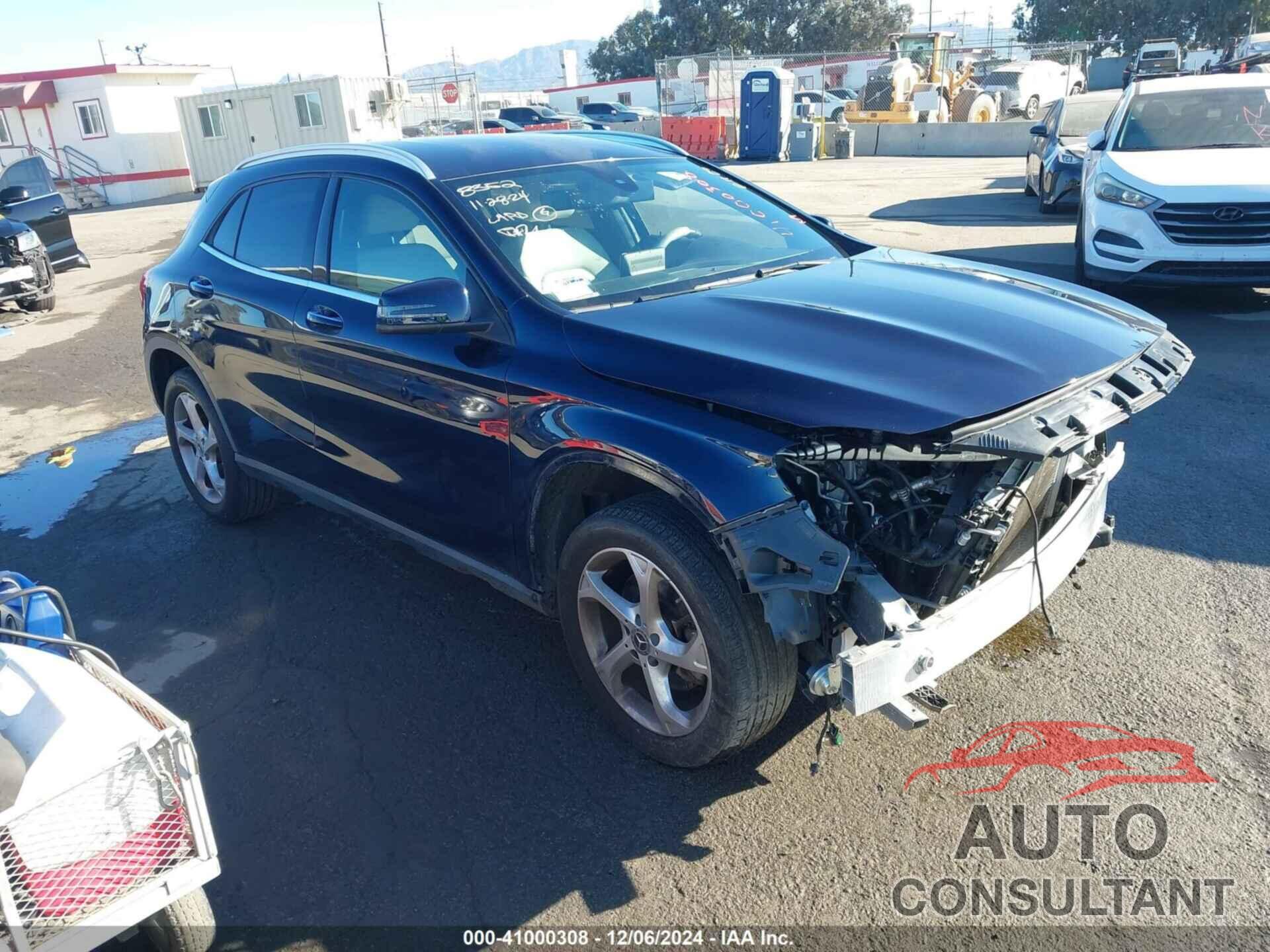 MERCEDES-BENZ GLA 250 2018 - WDCTG4EB1JJ456329