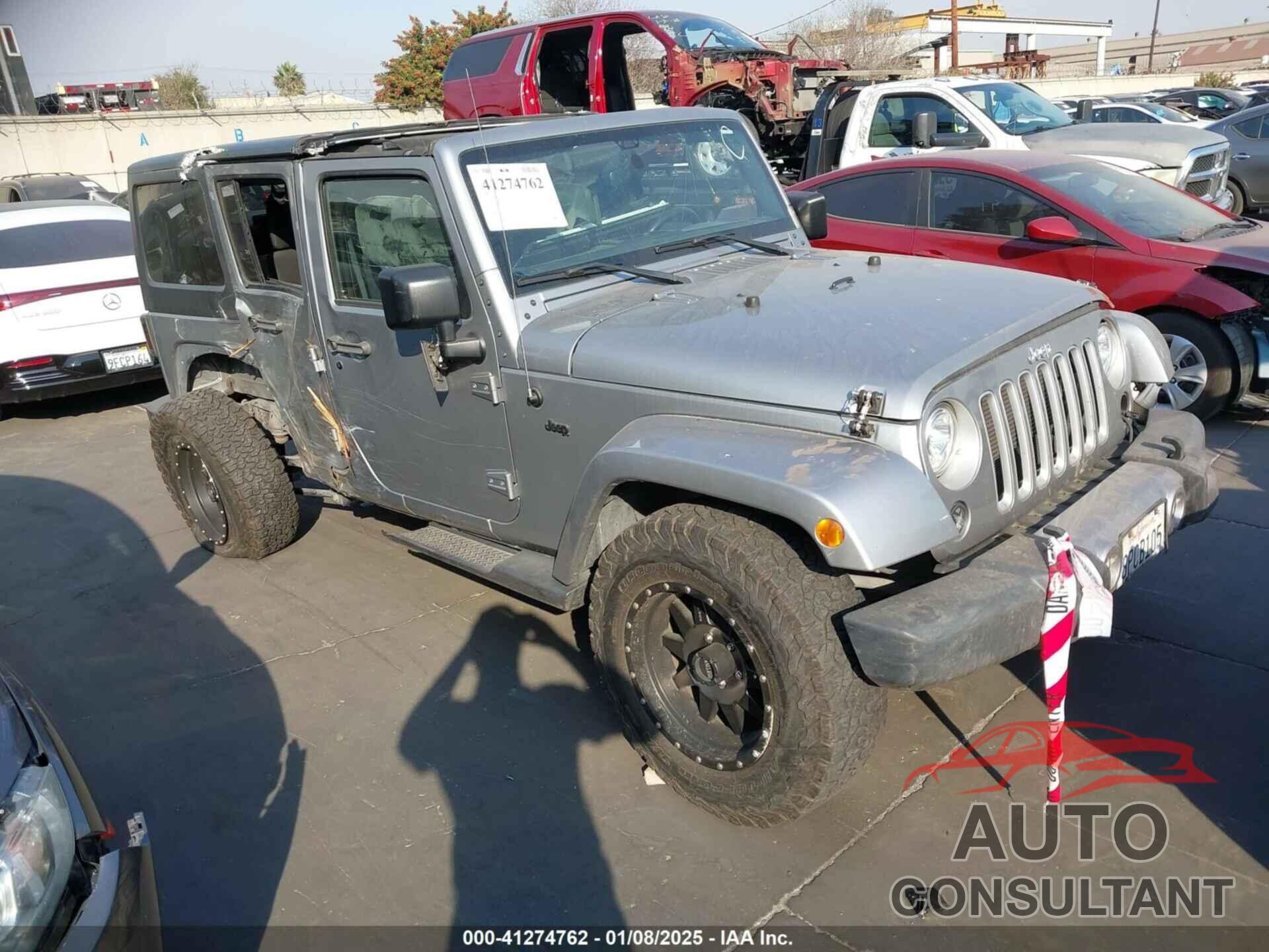 JEEP WRANGLER UNLIMITED 2017 - 1C4BJWEG7HL583465