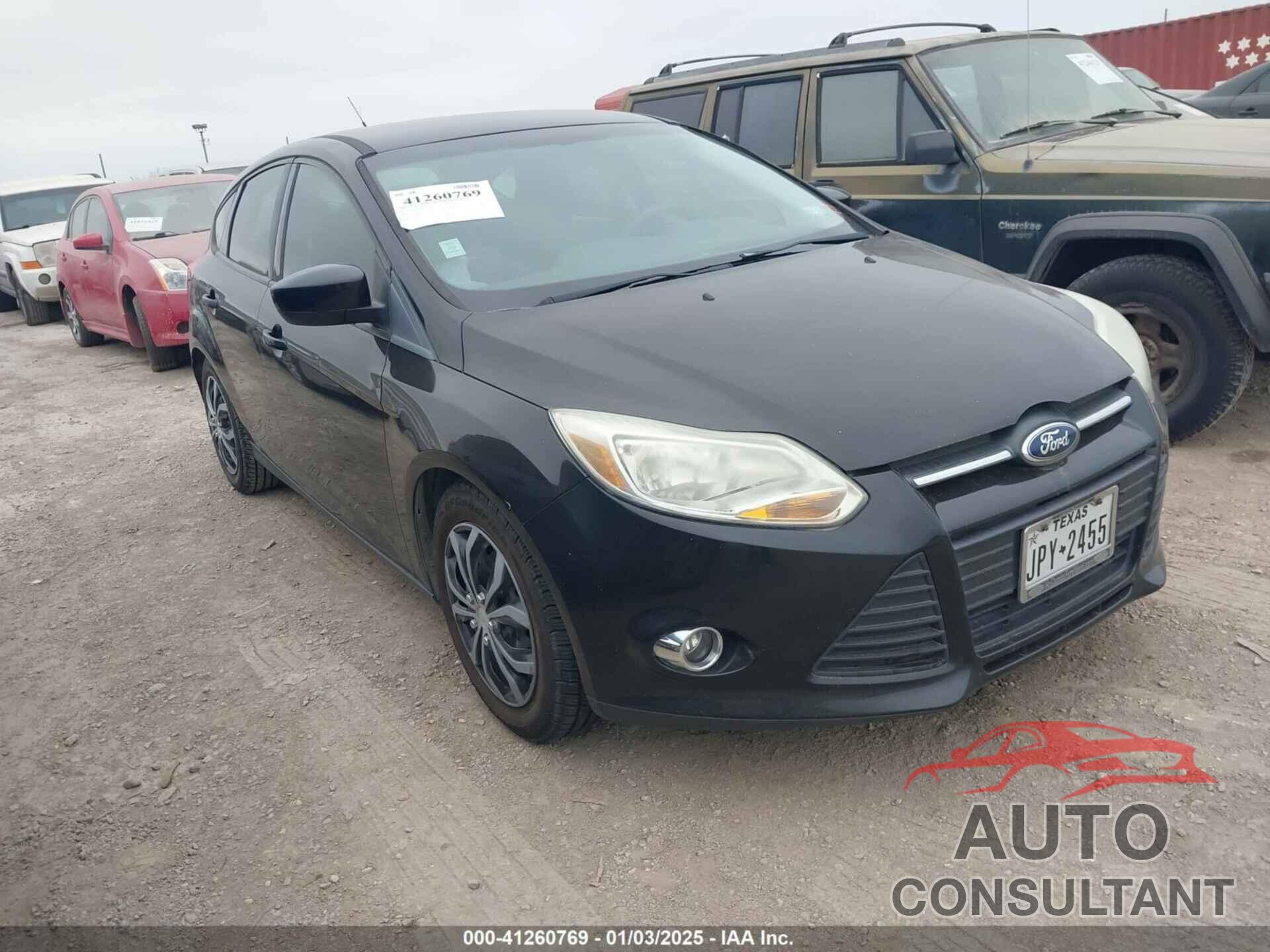 FORD FOCUS 2012 - 1FAHP3K22CL475978