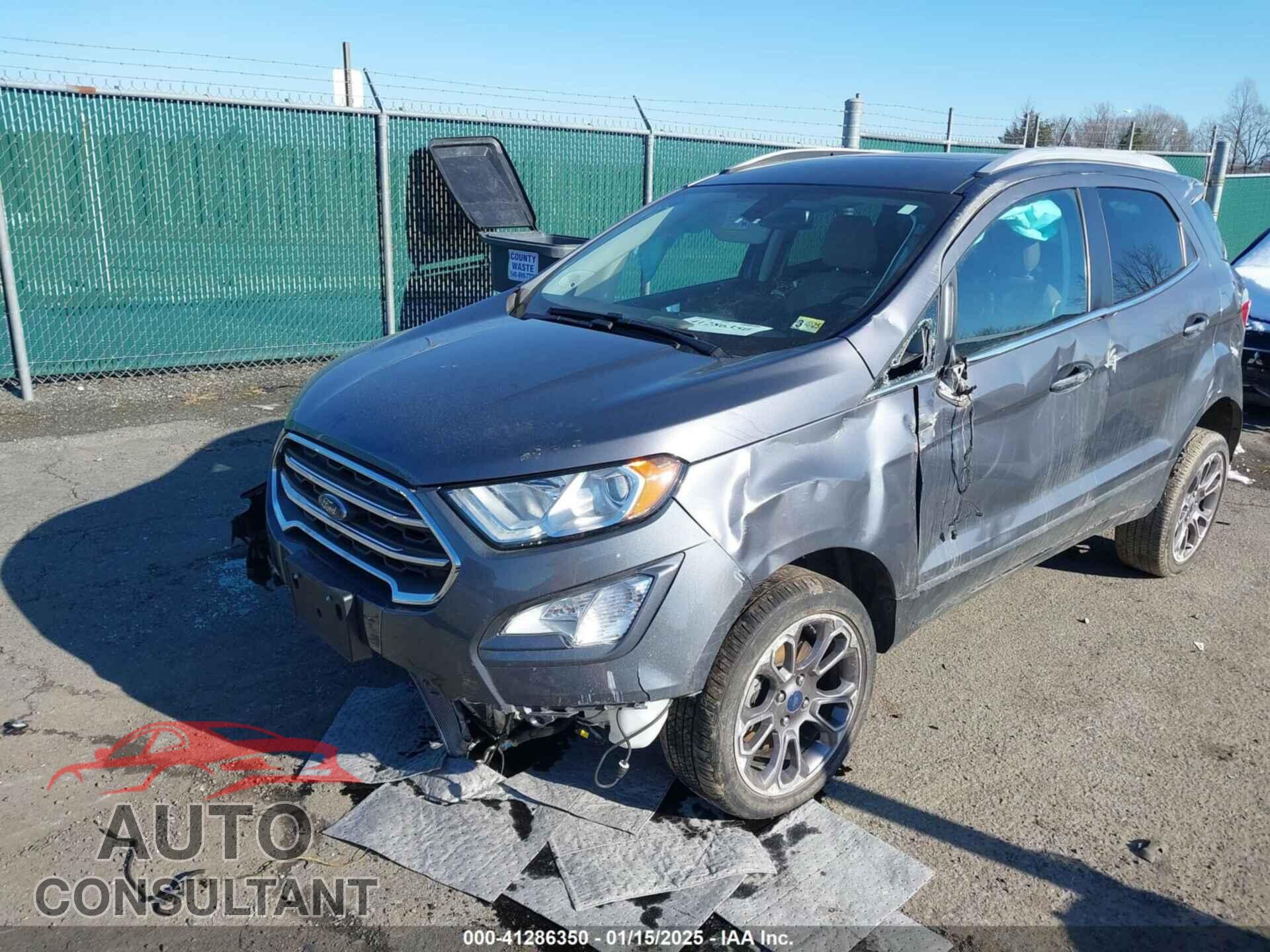 FORD ECOSPORT 2020 - MAJ6S3KLXLC377618