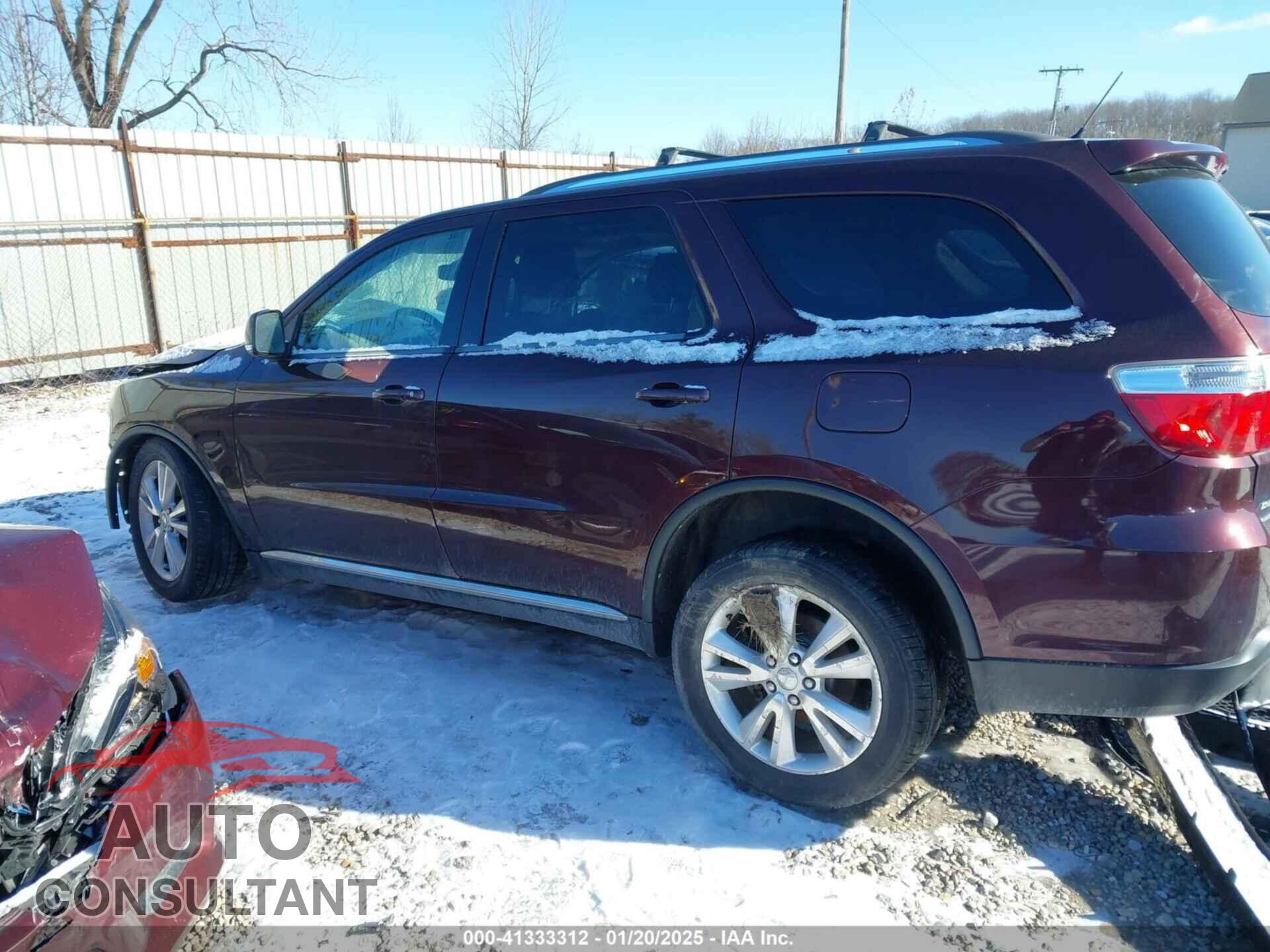 DODGE DURANGO 2012 - 1C4RDJDG4CC309224