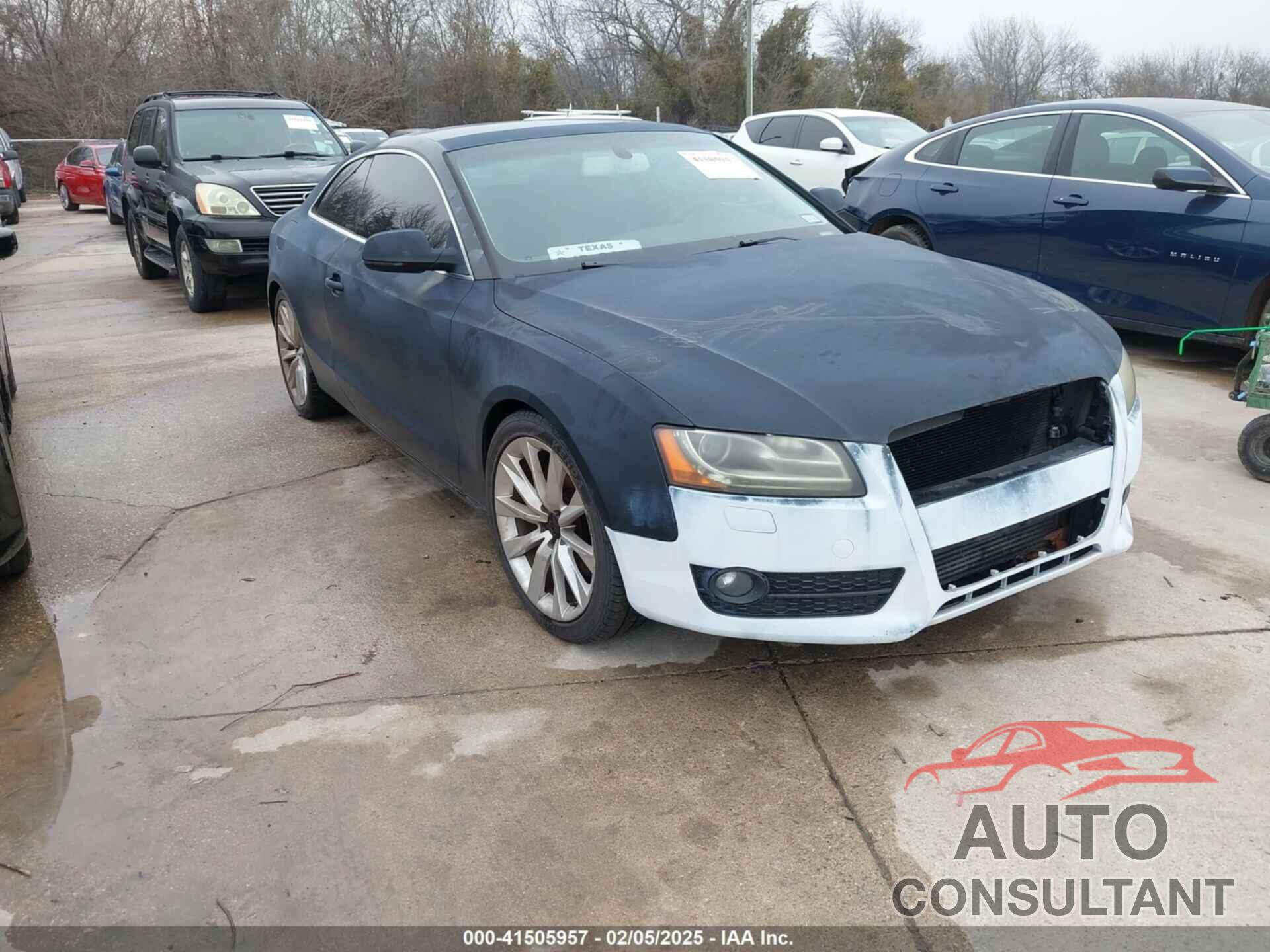 AUDI A5 2011 - WAURFAFR4BA020604