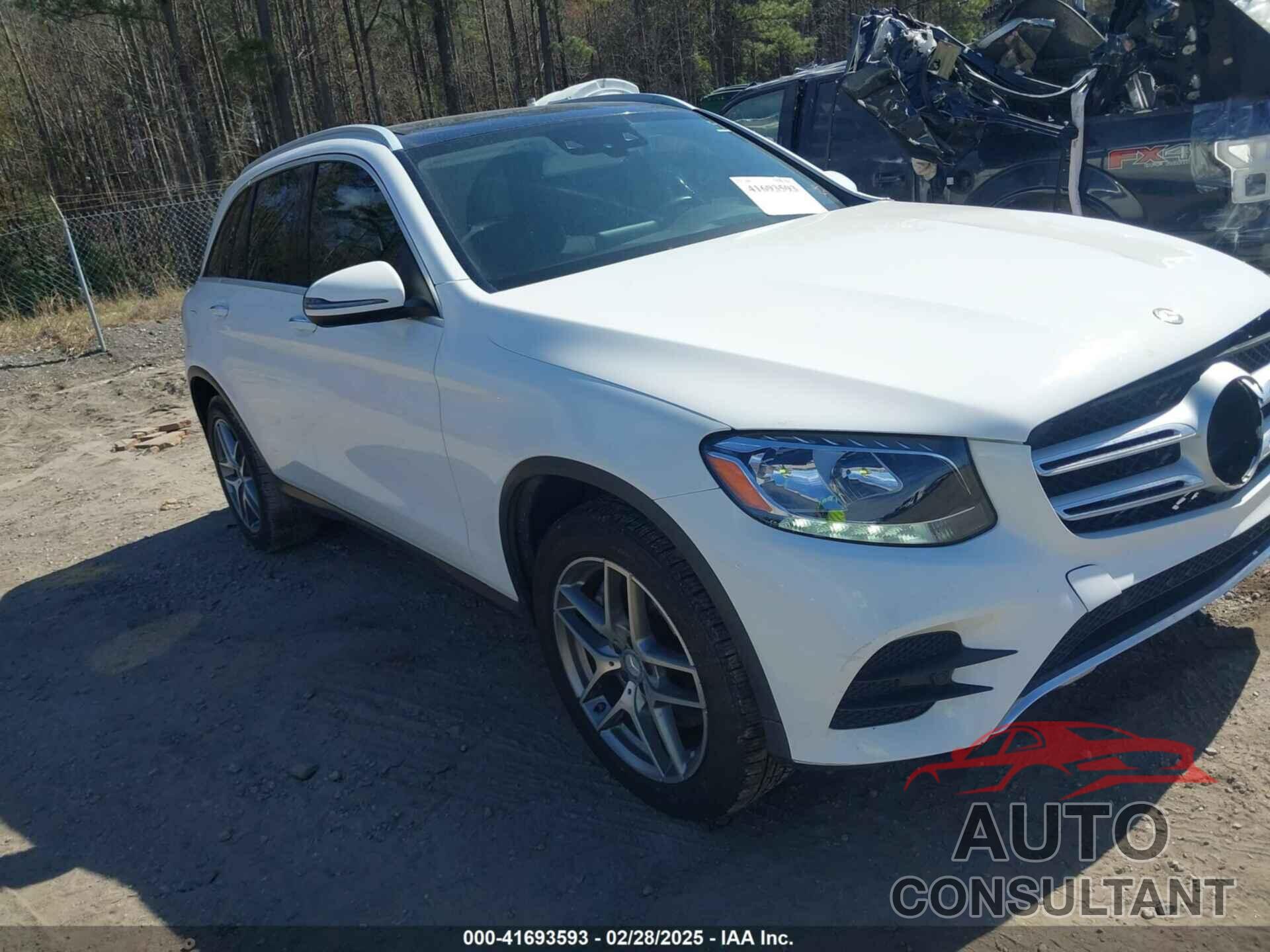 MERCEDES-BENZ GLC 300 2016 - WDC0G4JBXGF041417