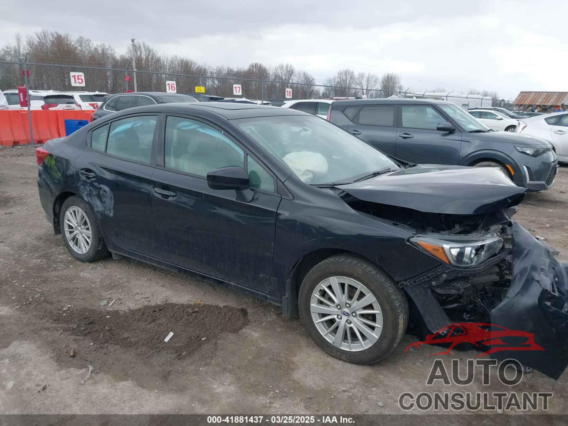 SUBARU IMPREZA 2018 - 4S3GKAD69J3600173