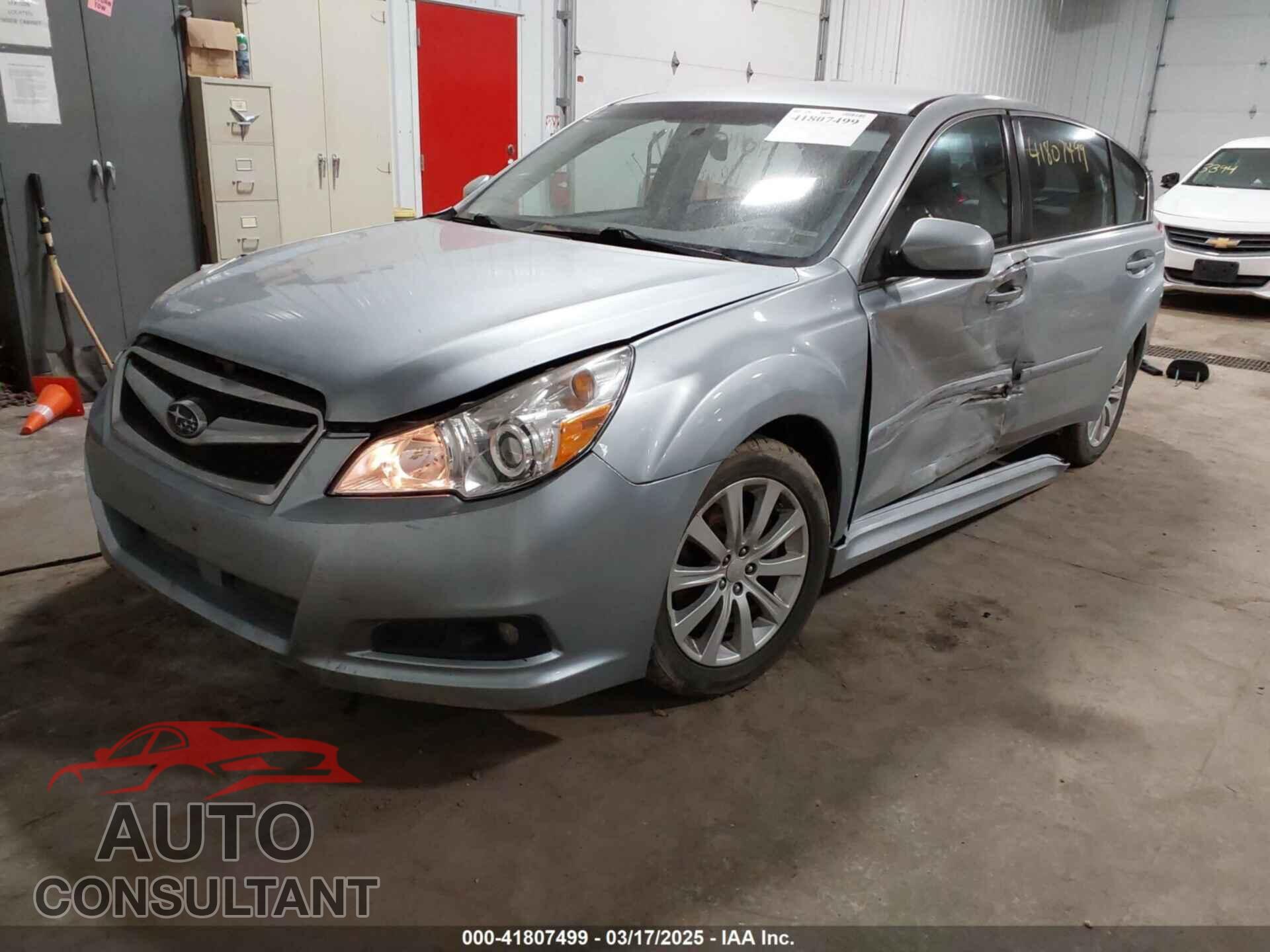 SUBARU LEGACY 2012 - 4S3BMDJ61C2003103