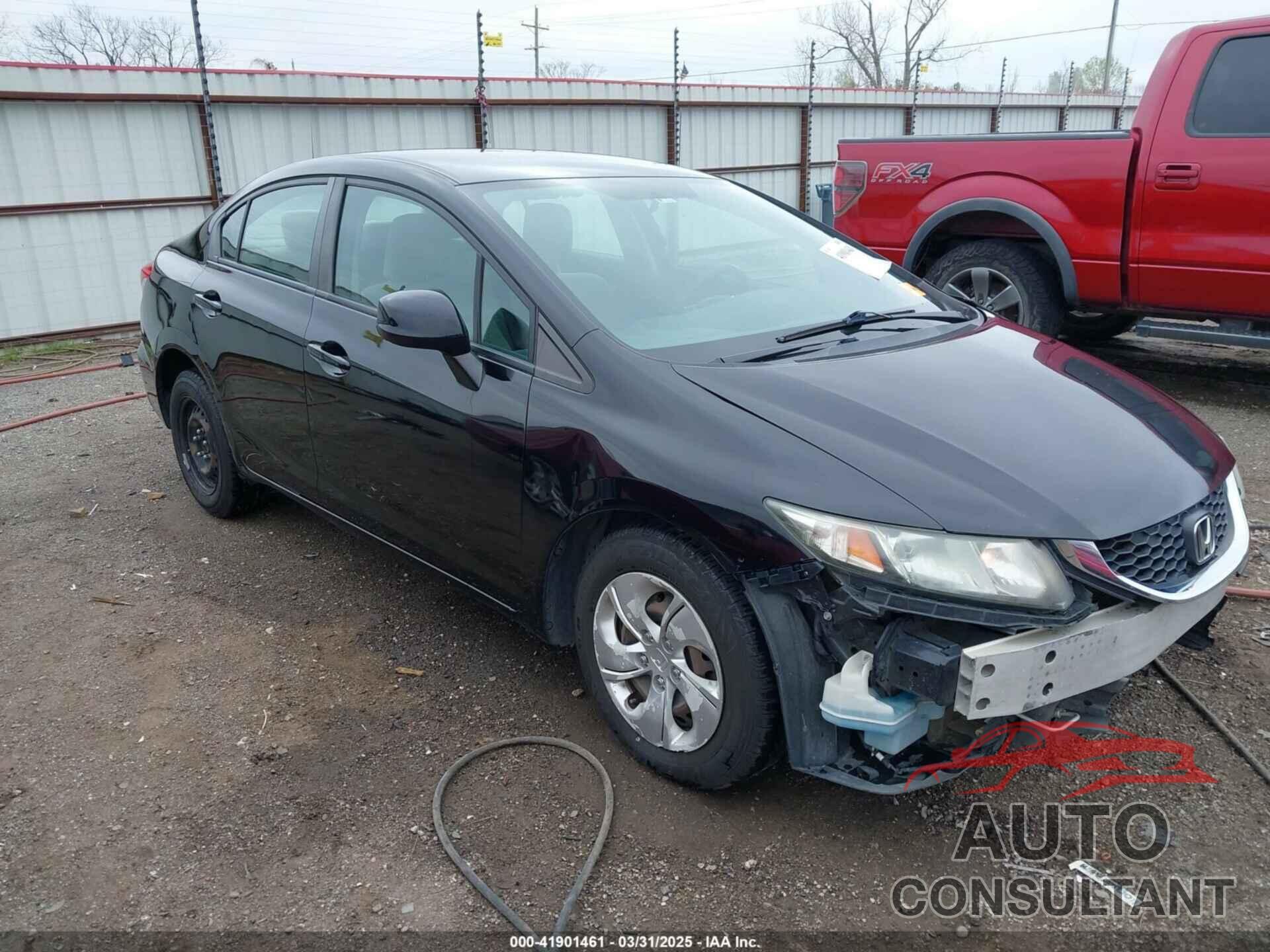 HONDA CIVIC 2013 - 2HGFB2F5XDH602183