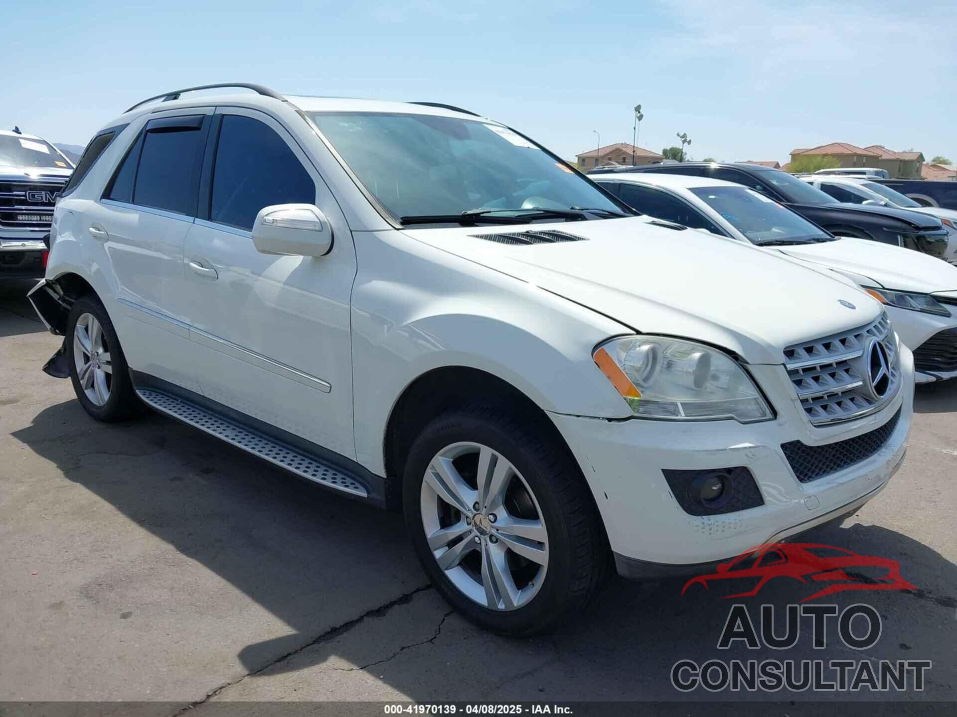 MERCEDES-BENZ ML 350 2010 - 4JGBB5GBXAA591503