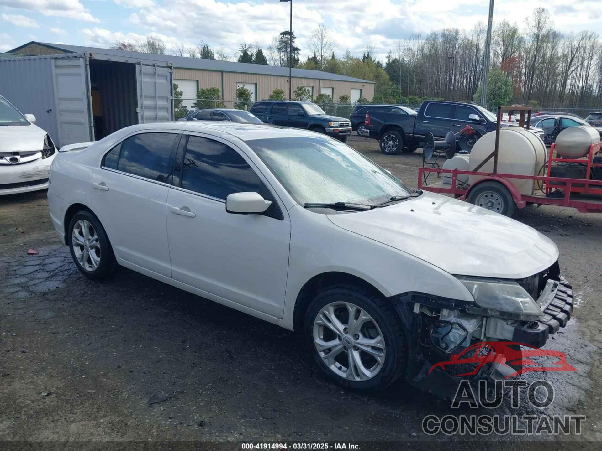 FORD FUSION 2012 - 3FAHP0HA3CR199809