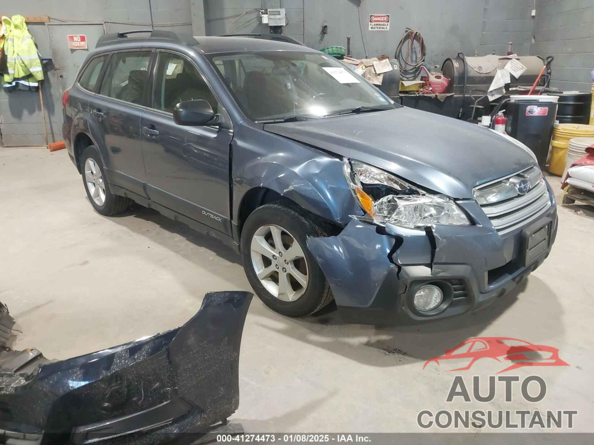 SUBARU OUTBACK 2014 - 4S4BRBAC7E3307783