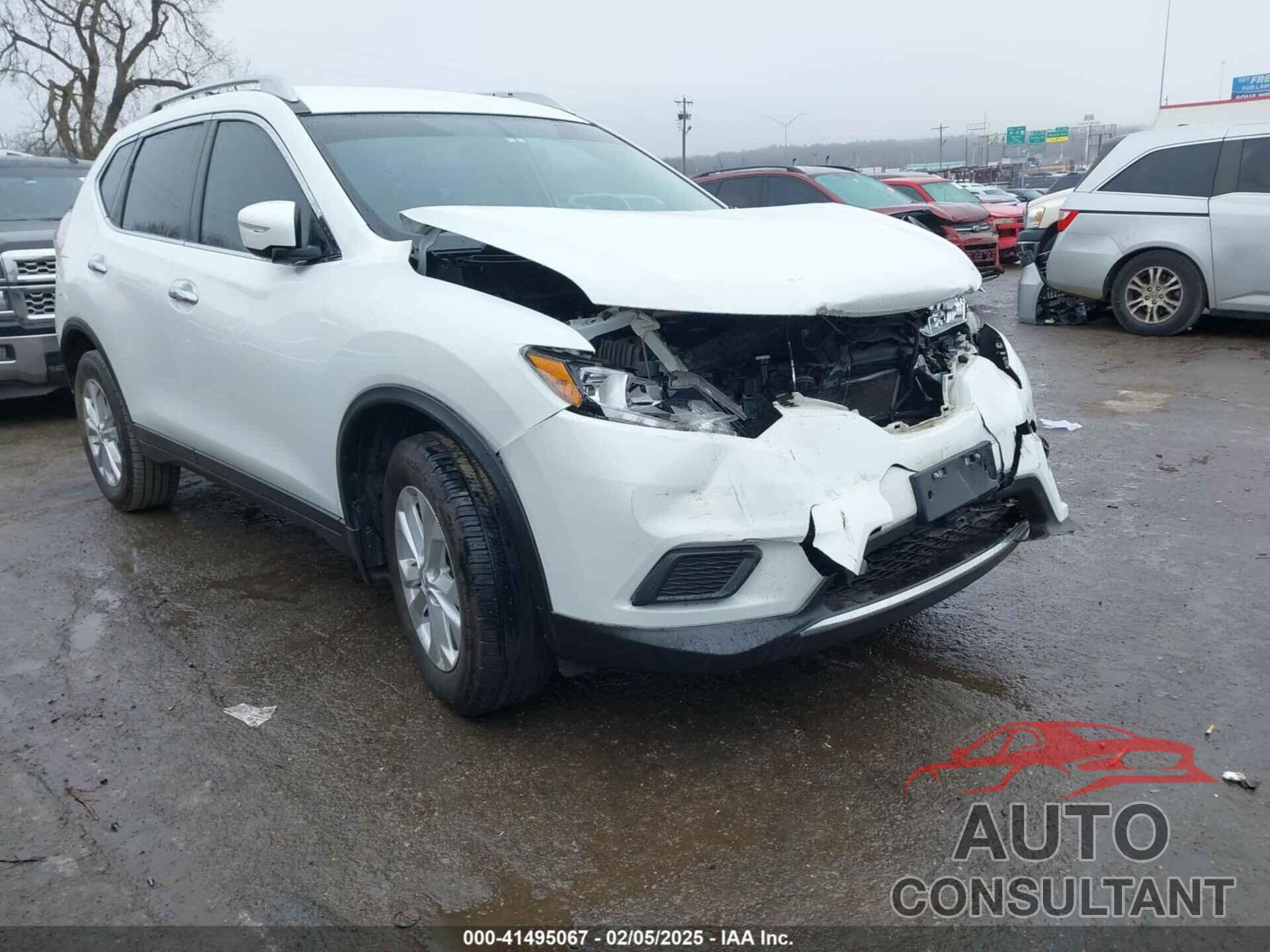 NISSAN ROGUE 2015 - KNMAT2MT5FP574119