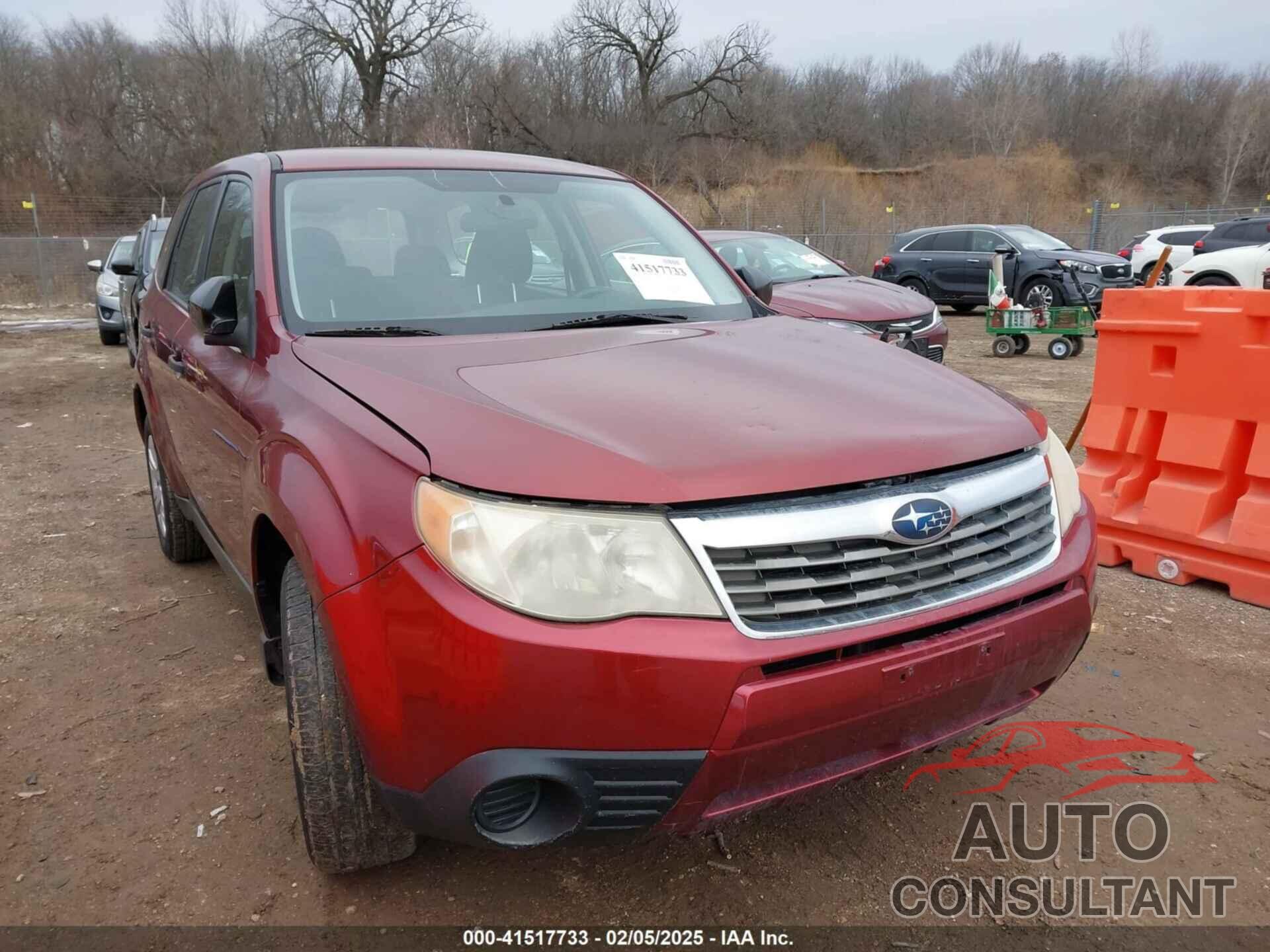 SUBARU FORESTER 2009 - JF2SH61639H762813