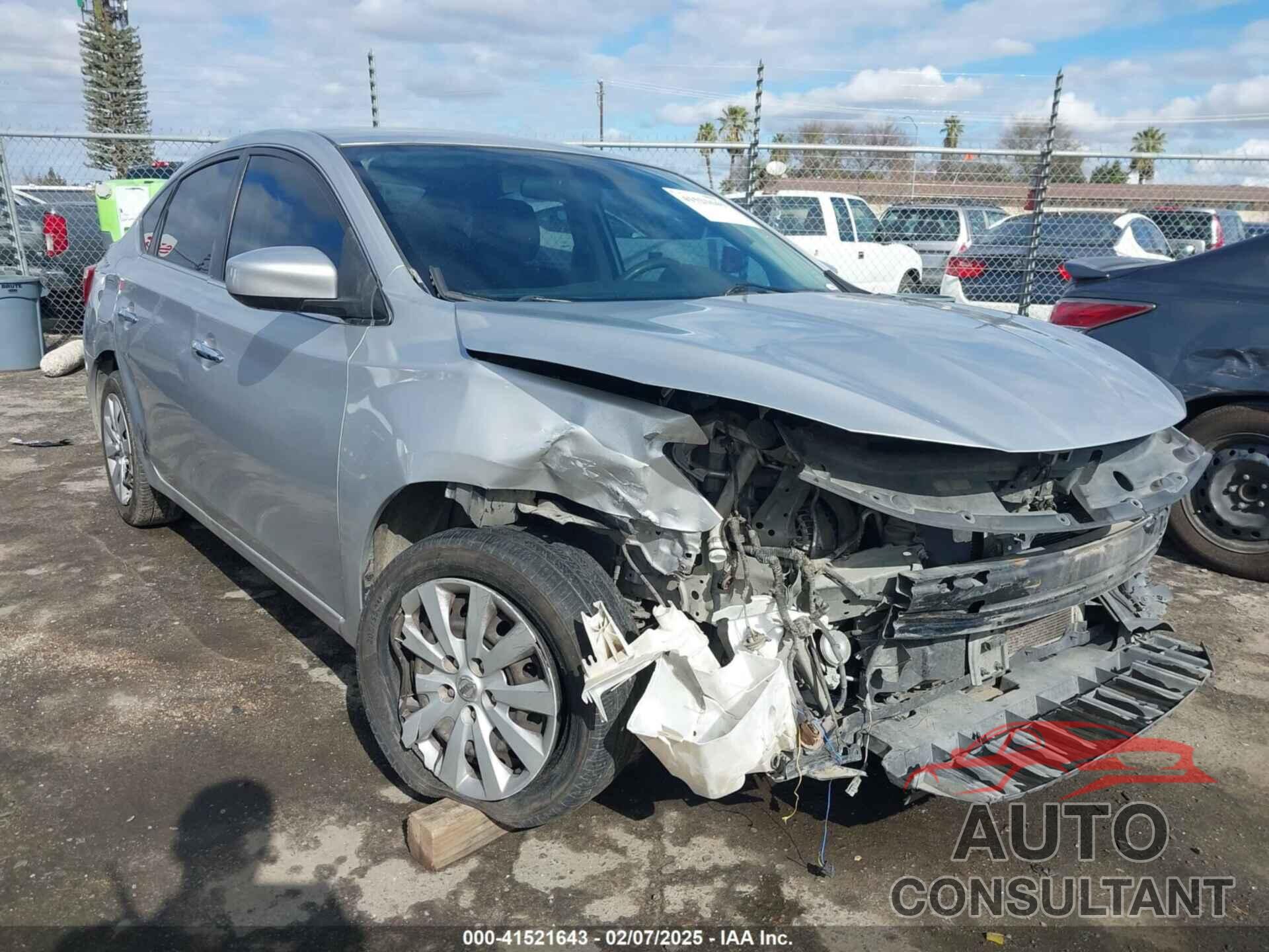NISSAN SENTRA 2018 - 3N1AB7AP0JY231770