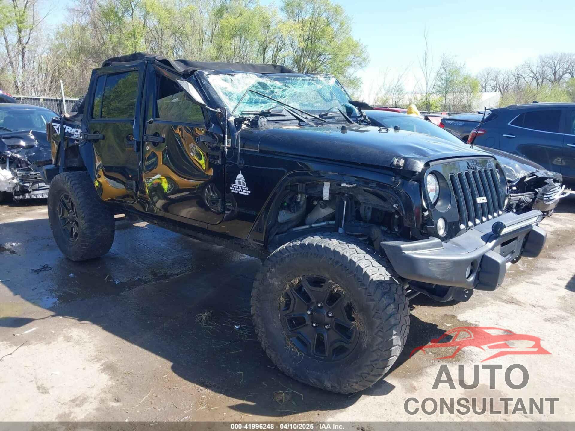 JEEP WRANGLER UNLIMITED 2016 - 1C4HJWEG5GL156603