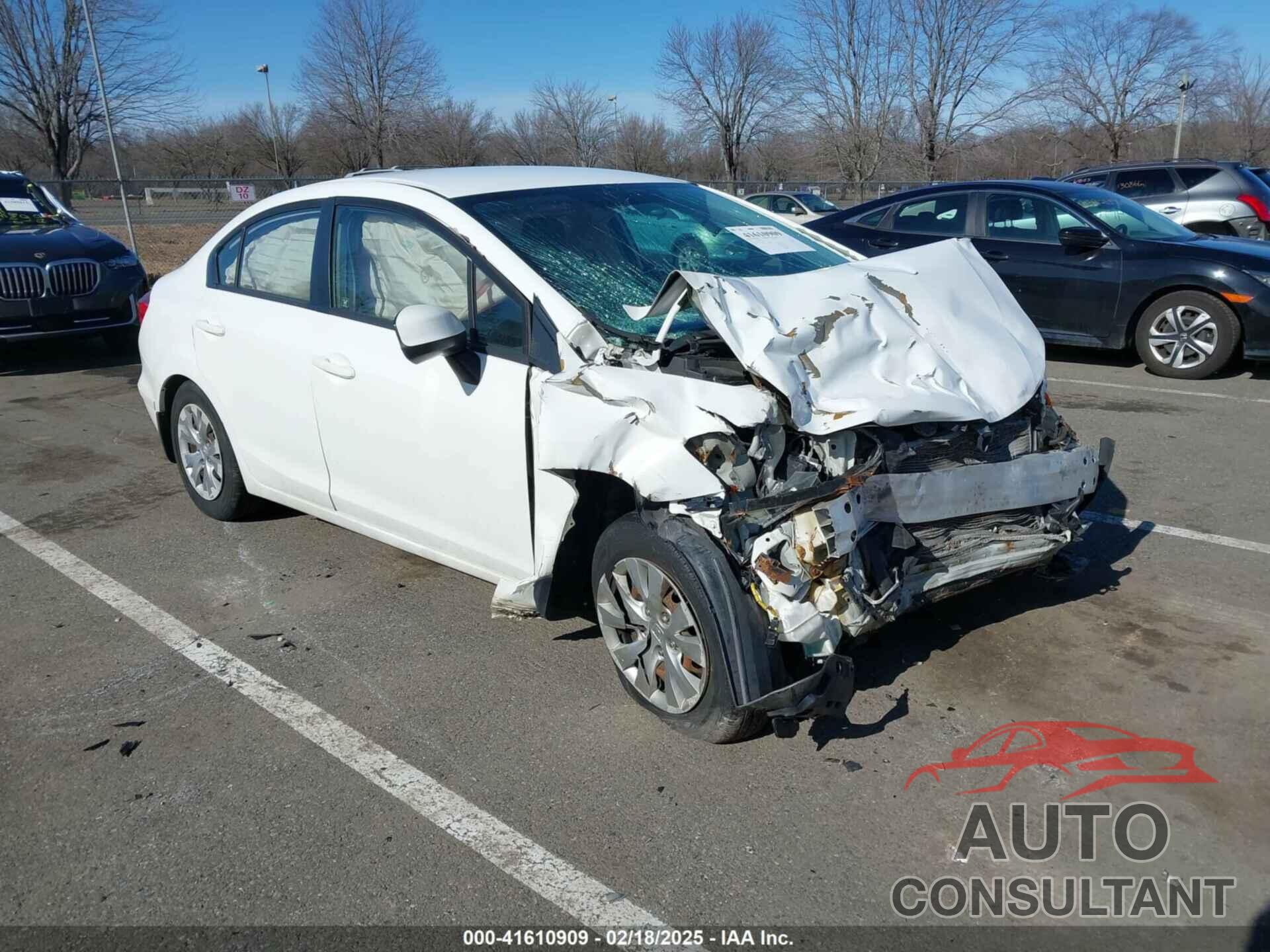 HONDA CIVIC 2012 - 19XFB2F56CE379729