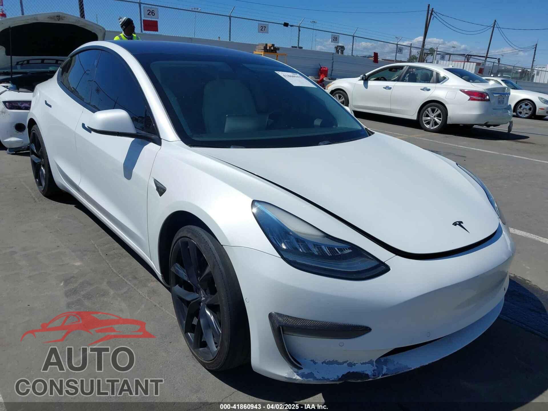 TESLA MODEL 3 2019 - 5YJ3E1EA5KF327181