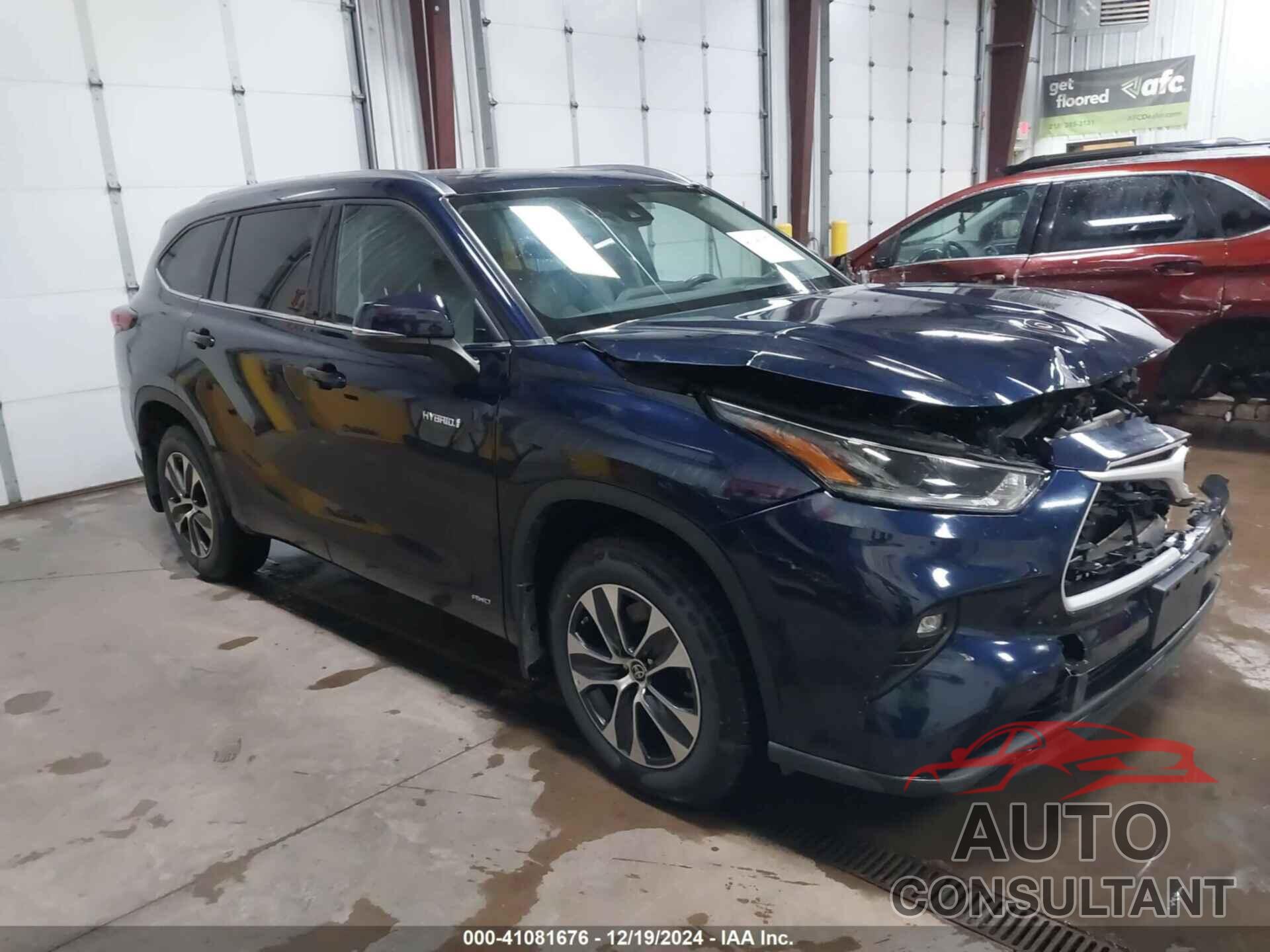 TOYOTA HIGHLANDER 2021 - 5TDGBRCH7MS064831