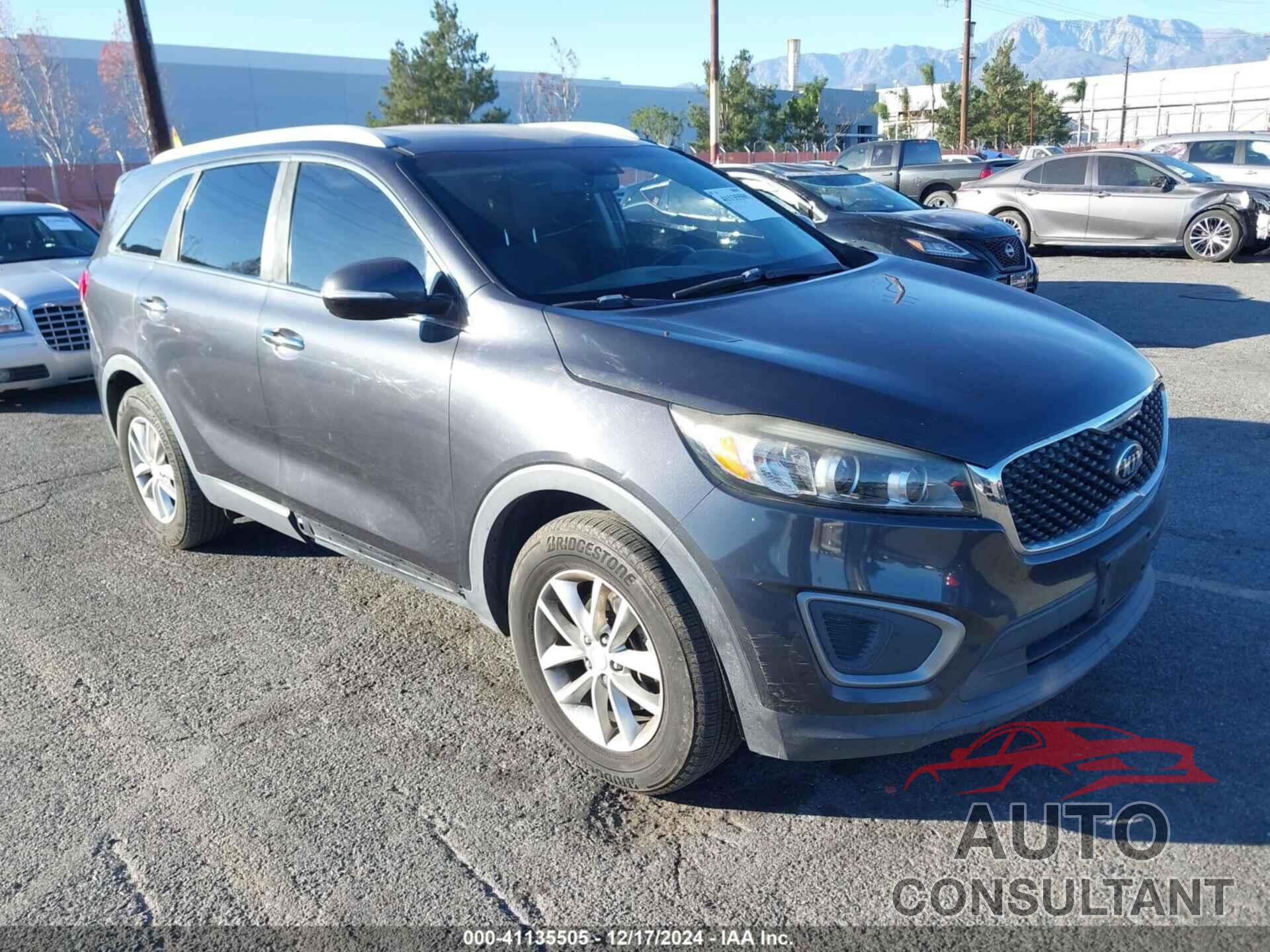 KIA SORENTO 2016 - 5XYPG4A52GG100326