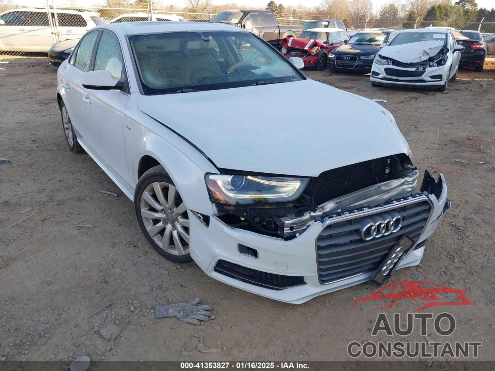 AUDI A4 2015 - WAUAFAFLXFN028021