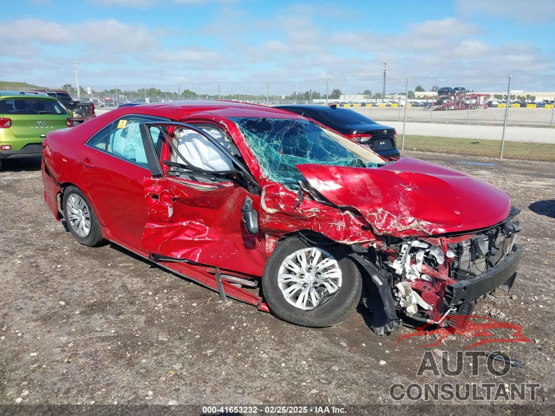 TOYOTA CAMRY 2013 - 4T1BF1FK0DU690025