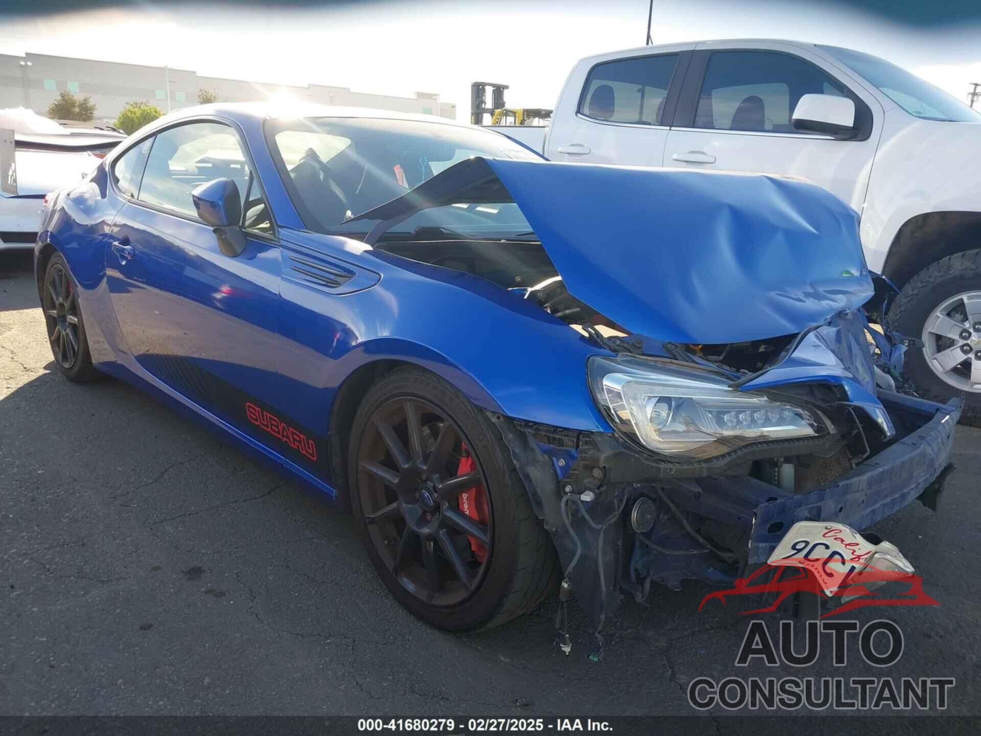 SUBARU BRZ 2018 - JF1ZCAC17J9601384