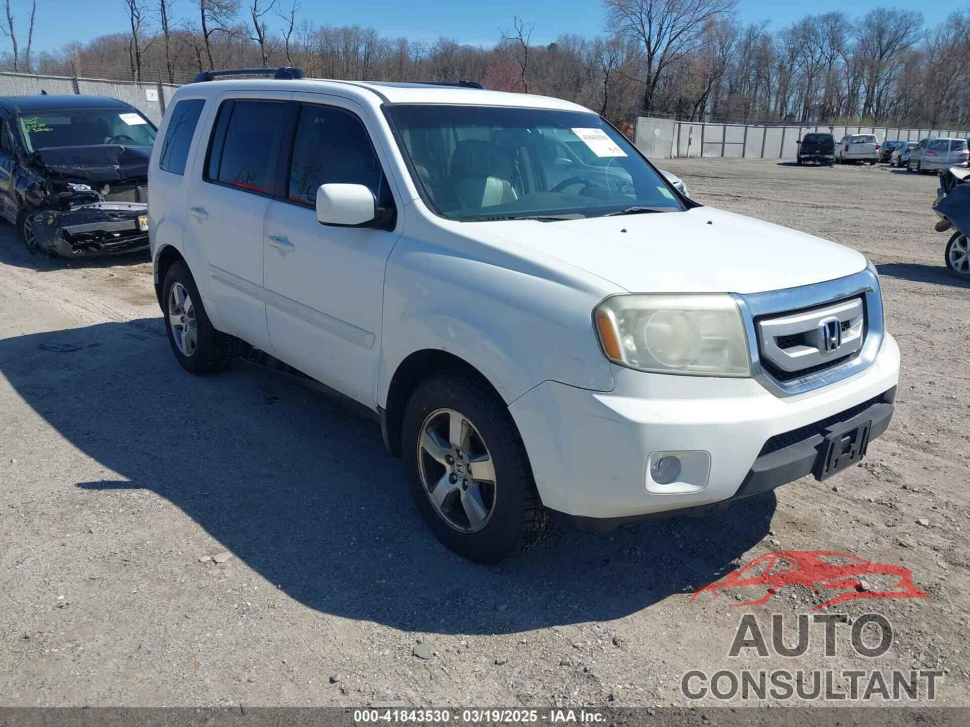HONDA PILOT 2010 - 5FNYF4H67AB012411