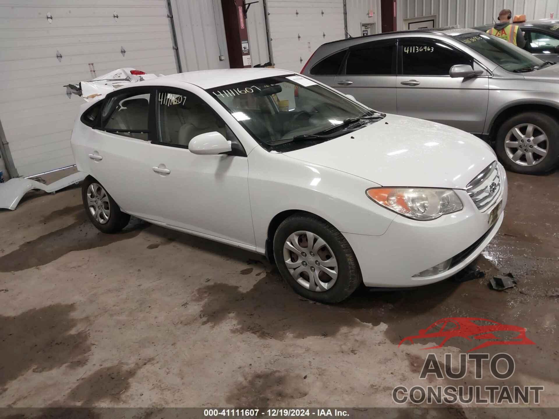 HYUNDAI ELANTRA 2010 - KMHDU4AD8AU917241