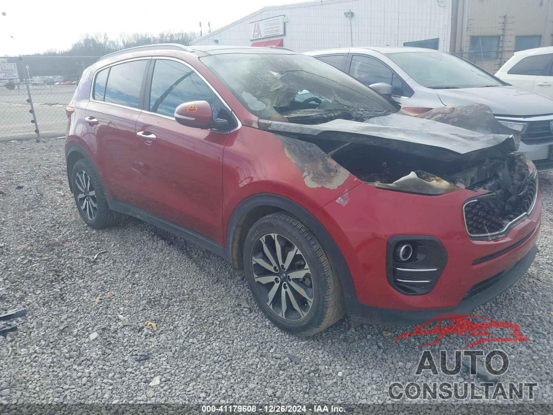 KIA SPORTAGE 2017 - KNDPN3AC7H7187279