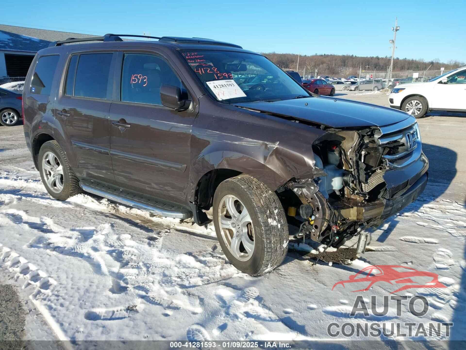 HONDA PILOT 2013 - 5FNYF4H5XDB070685