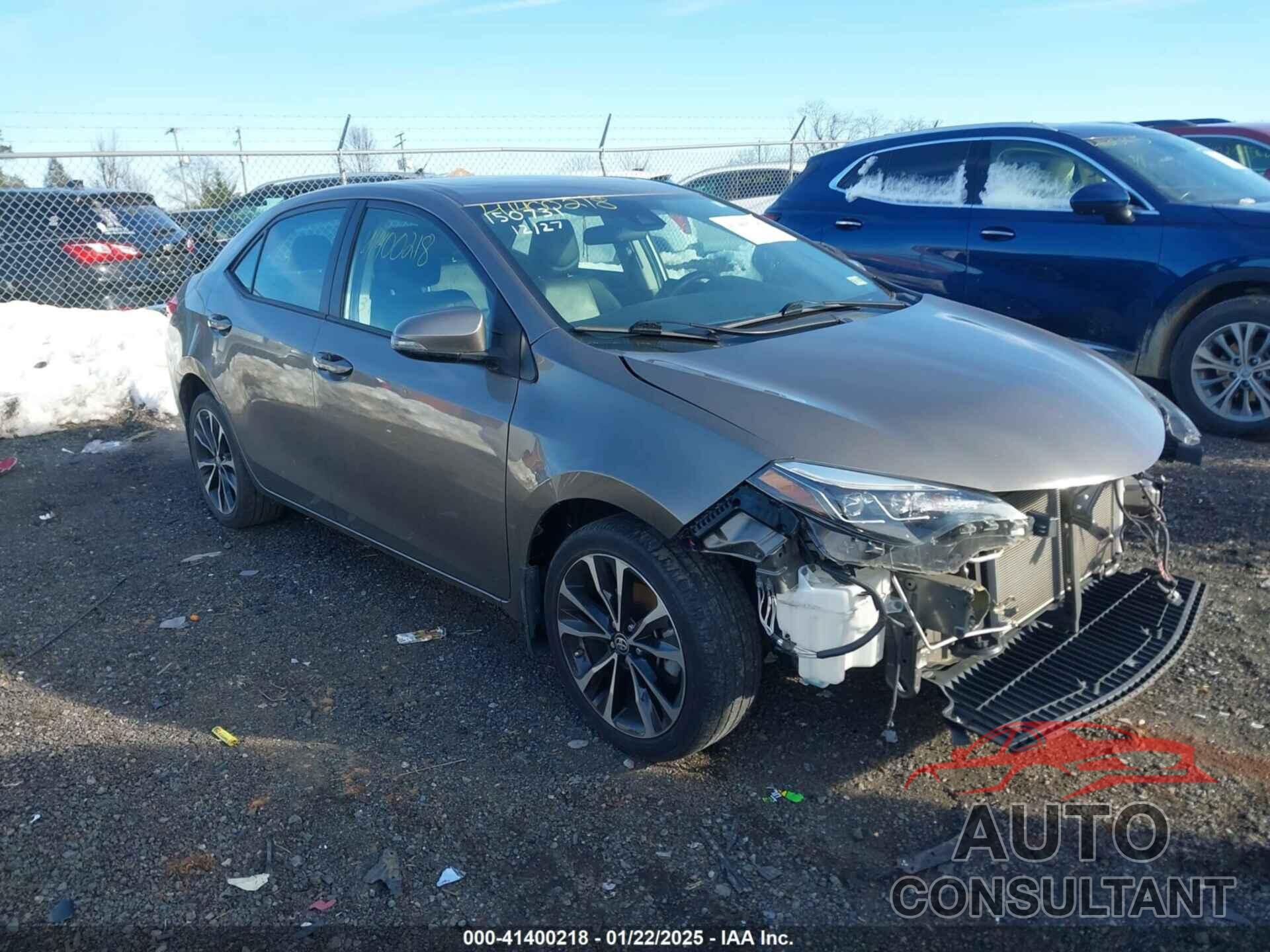 TOYOTA COROLLA 2019 - 2T1BURHE9KC171355