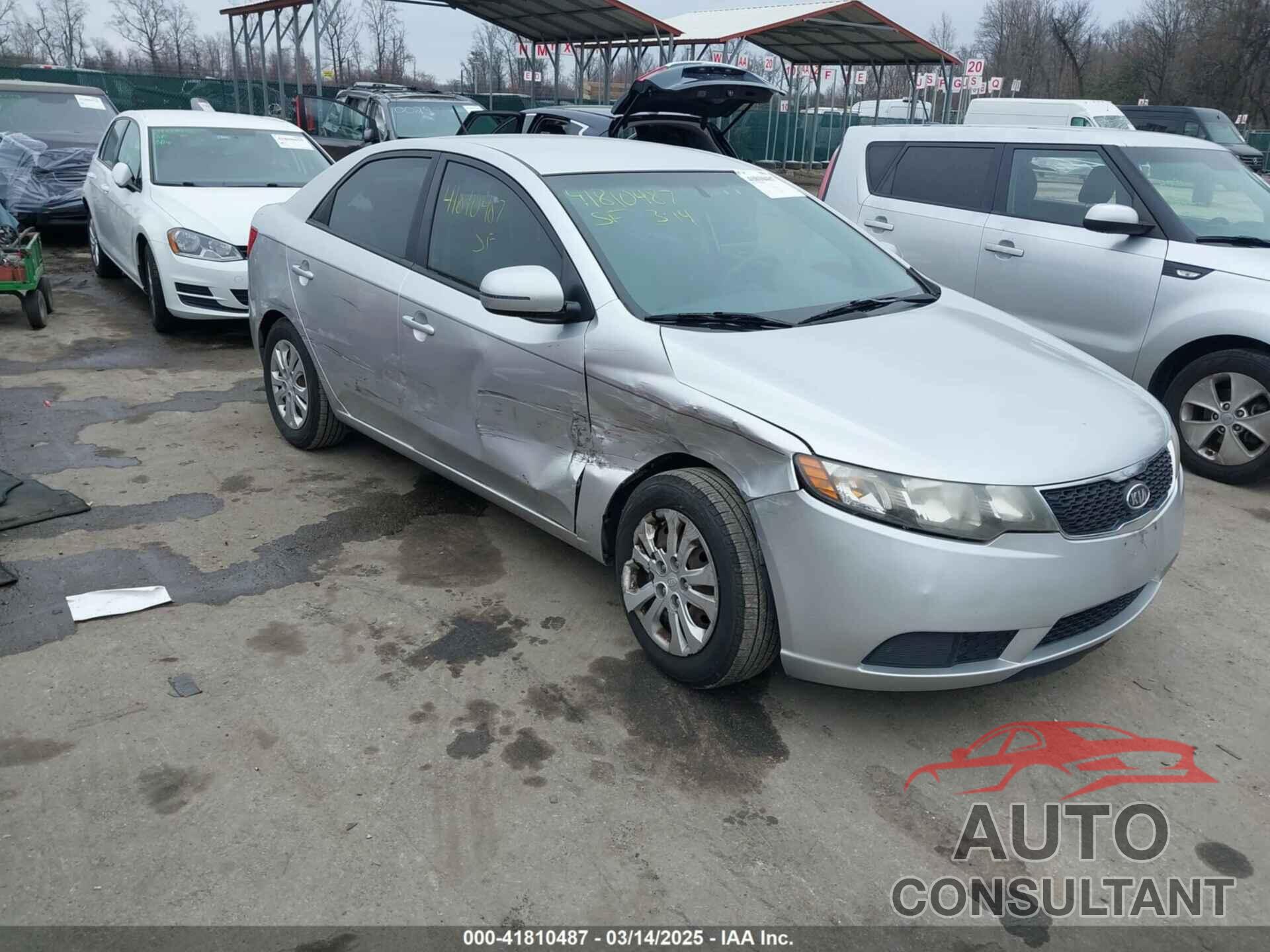 KIA FORTE 2013 - KNAFU4A28D5725759