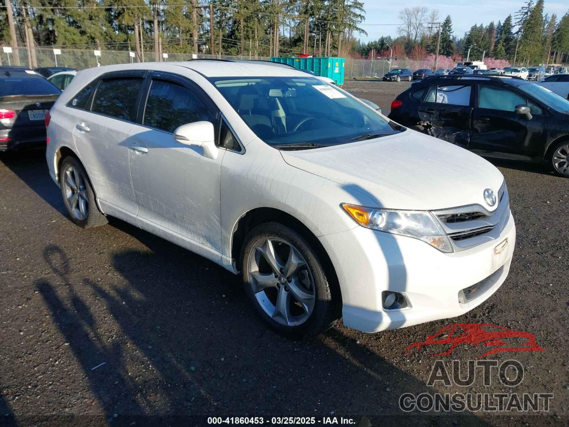TOYOTA VENZA 2013 - 4T3BK3BB2DU077232
