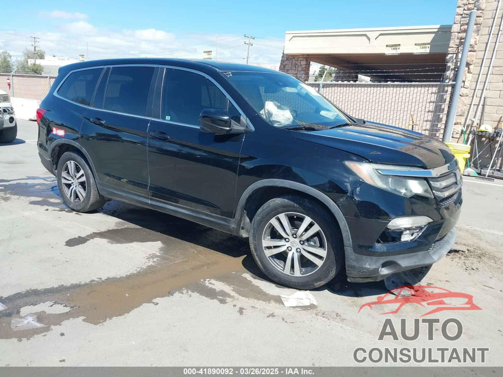 HONDA PILOT 2016 - 5FNYF5H69GB043237