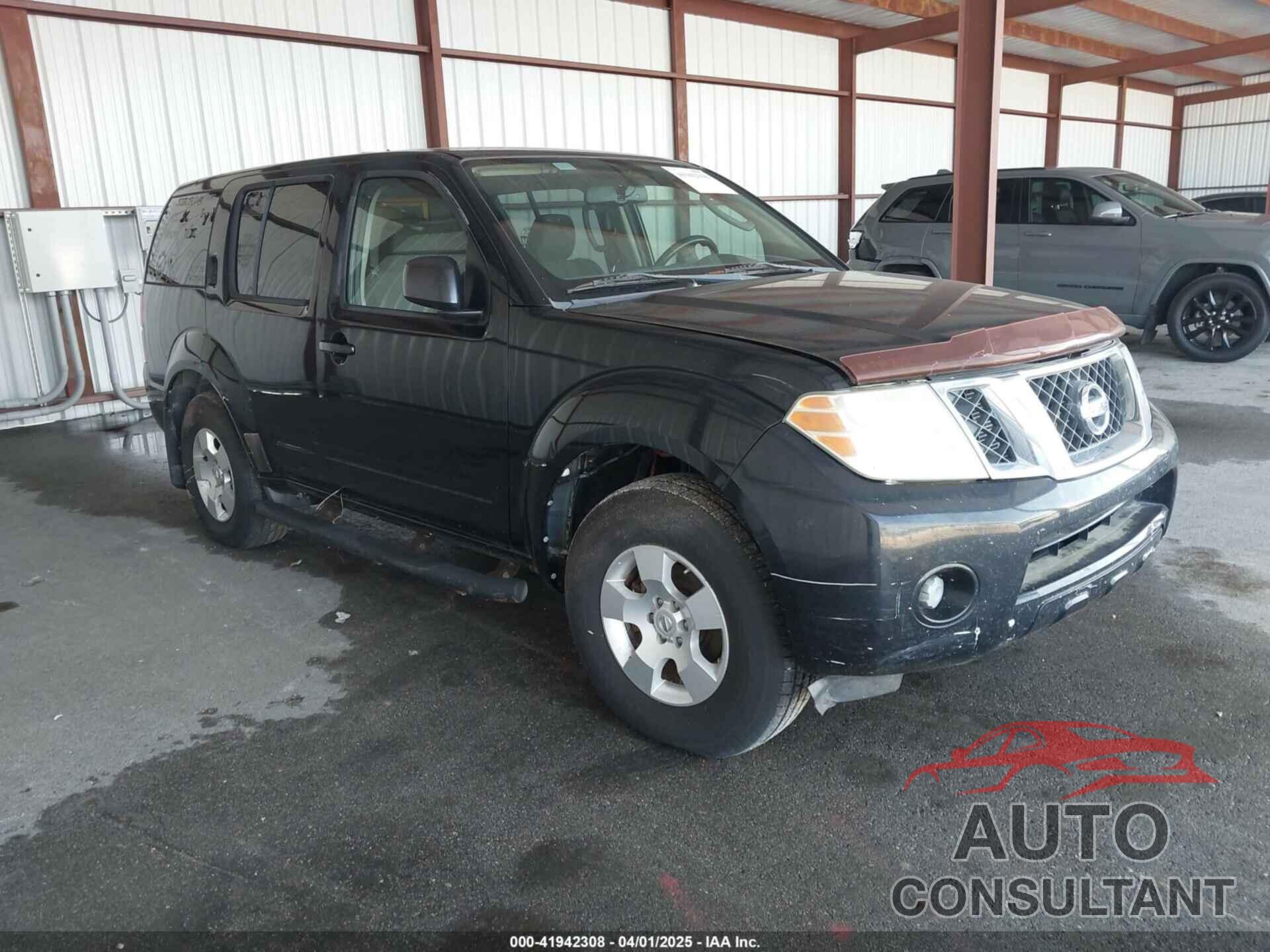 NISSAN PATHFINDER 2011 - 5N1AR1NN8BC612125