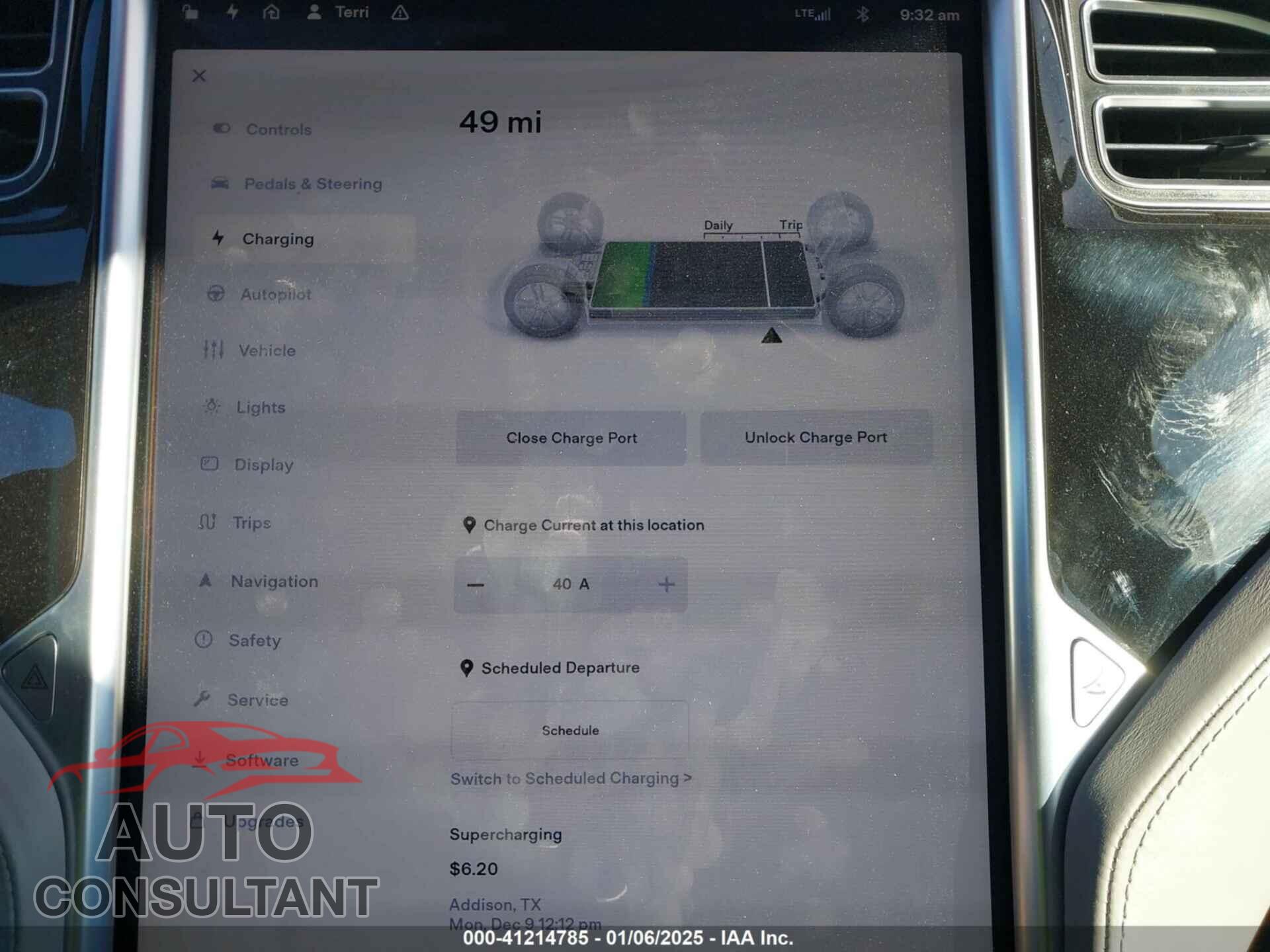 TESLA MODEL S 2016 - 5YJSA1E20GF128496