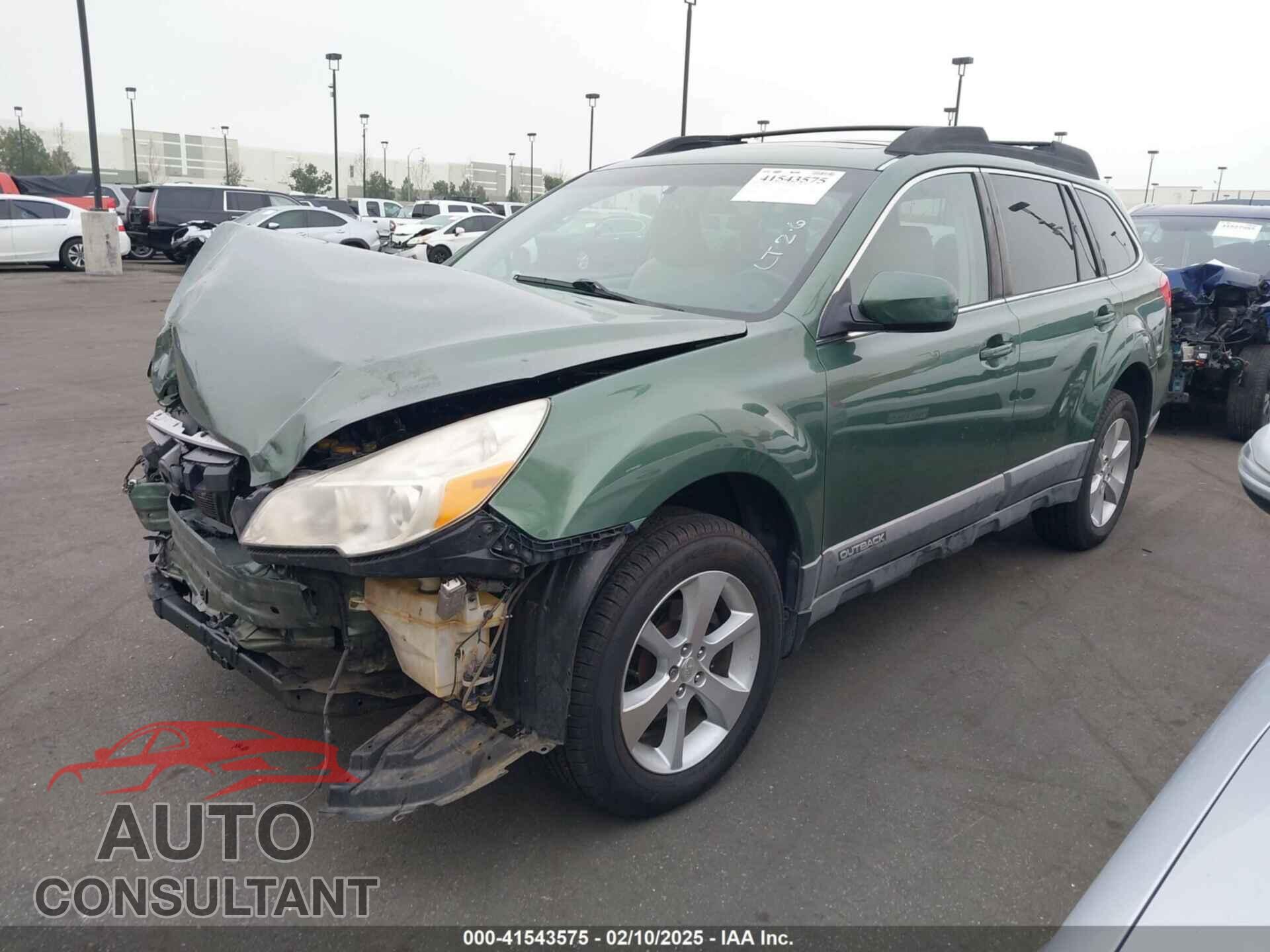 SUBARU OUTBACK 2014 - 4S4BRBLC3E3211033