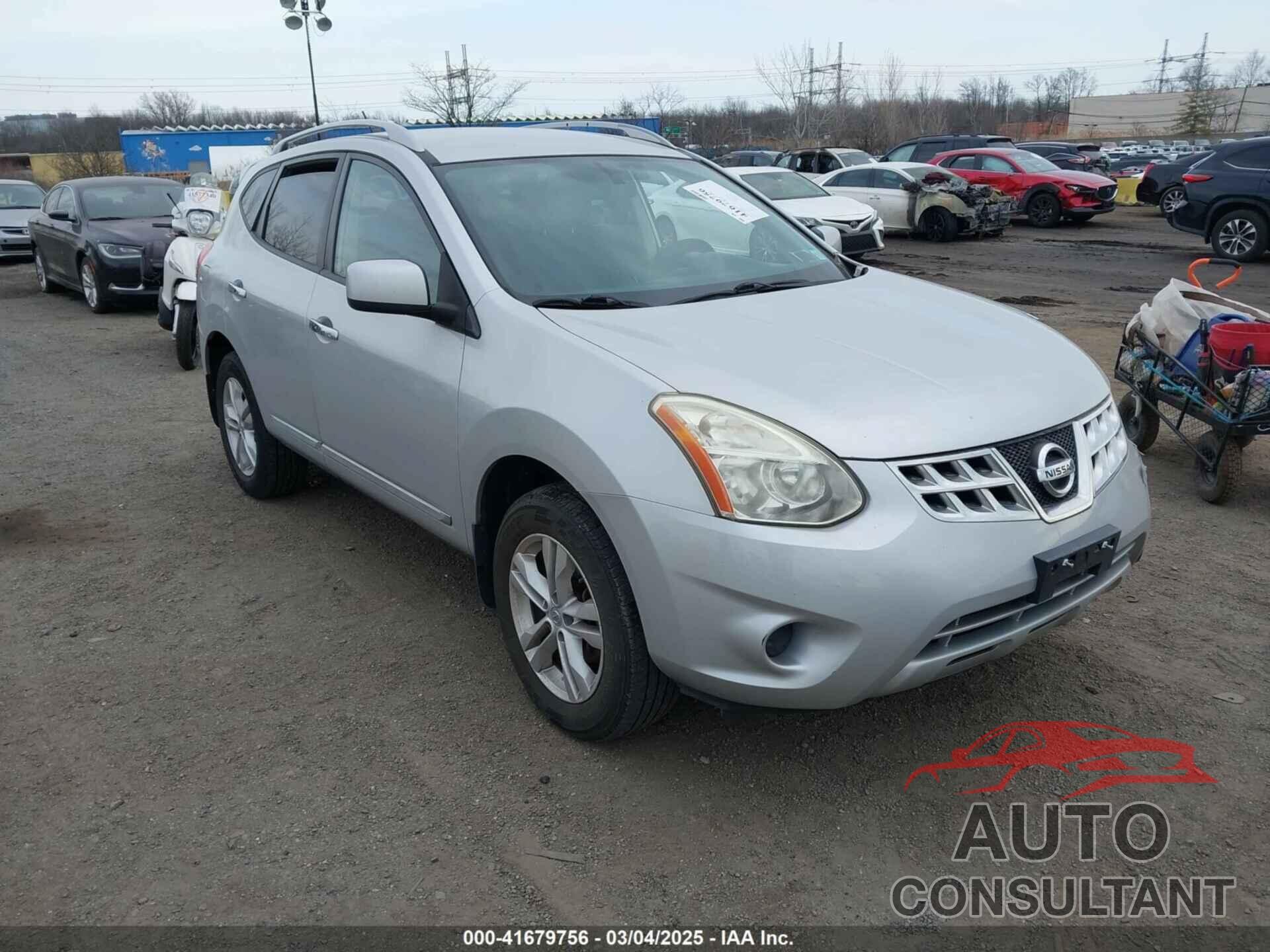 NISSAN ROGUE 2012 - JN8AS5MV8CW387193