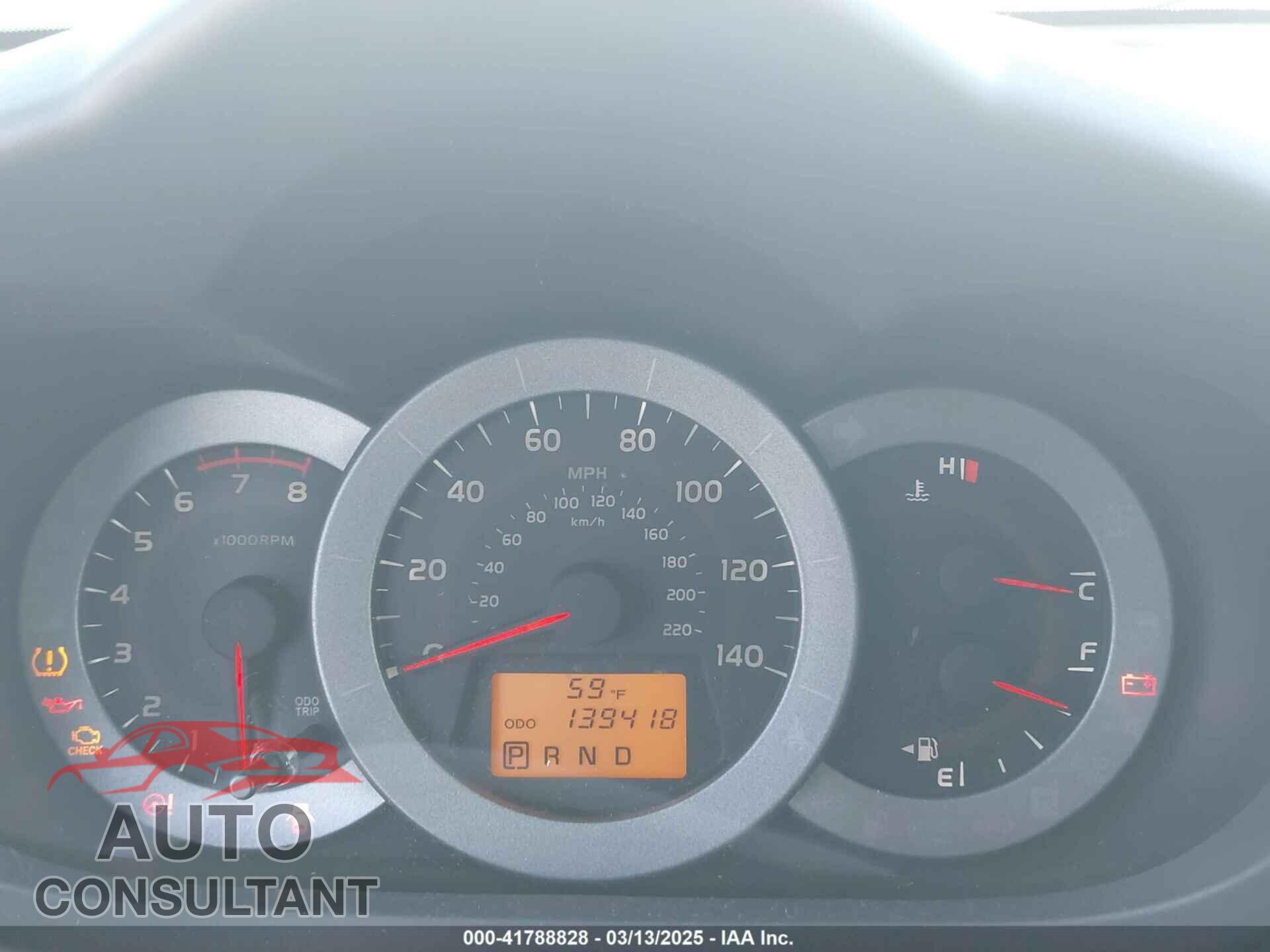 TOYOTA RAV4 2011 - 2T3ZF4DV0BW101279