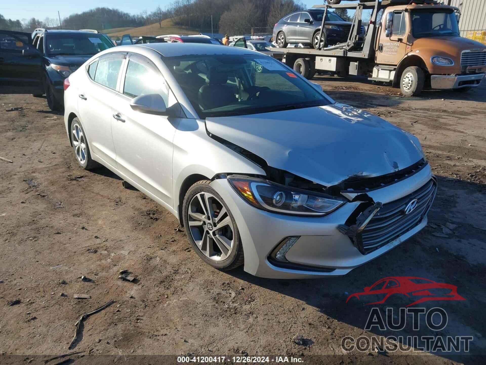 HYUNDAI ELANTRA 2017 - 5NPD84LF2HH124562