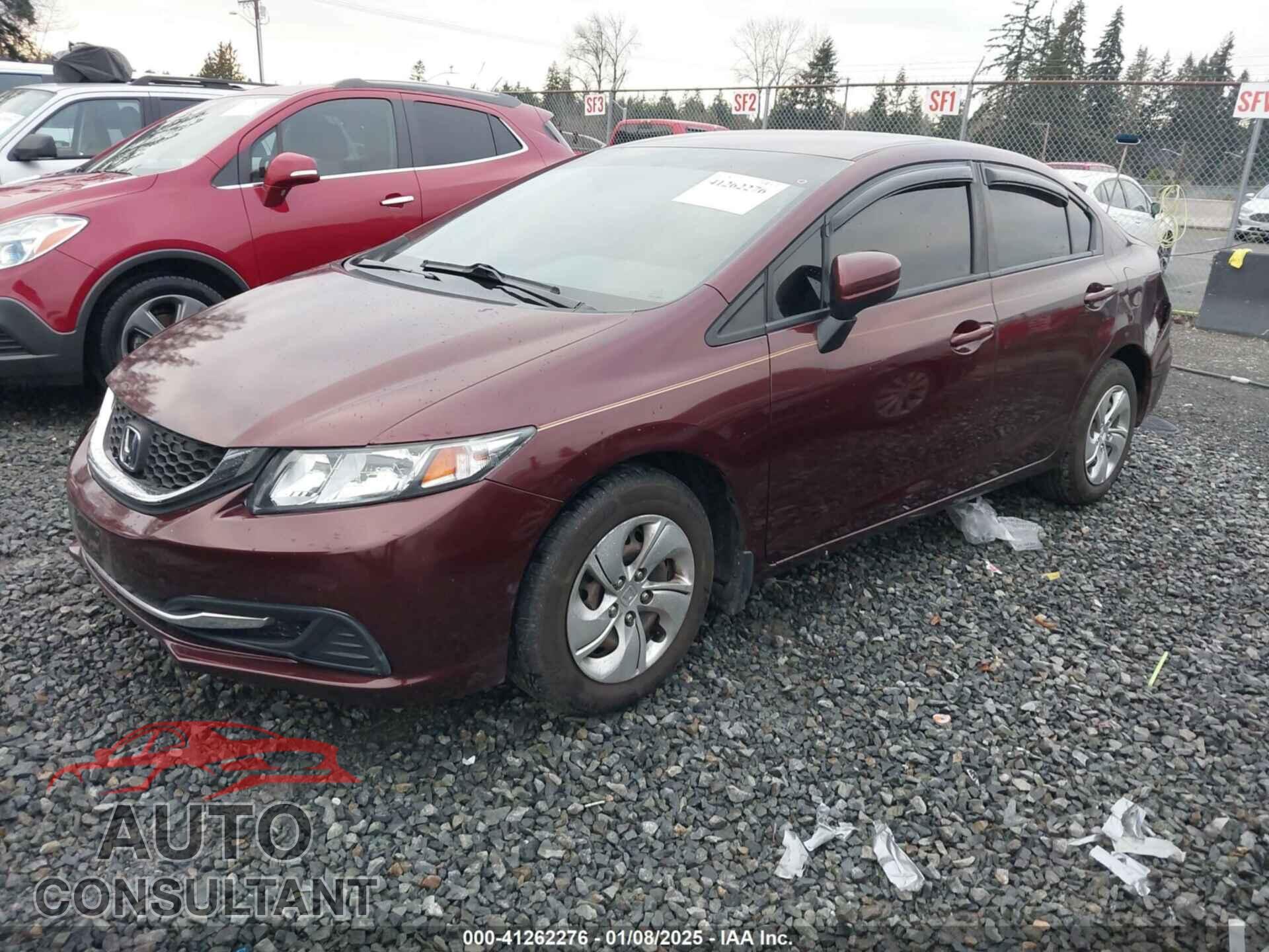 HONDA CIVIC 2014 - 19XFB2F54EE225233