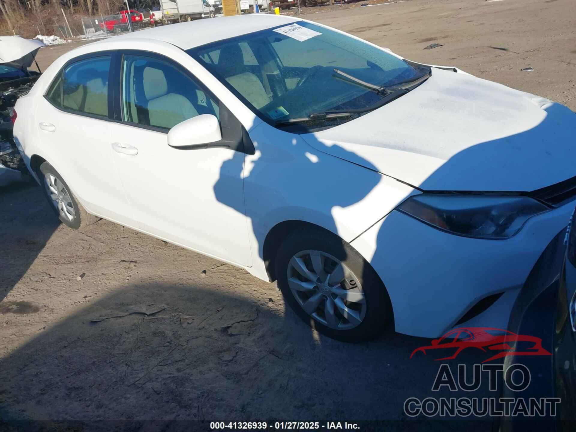 TOYOTA COROLLA 2016 - 2T1BURHE4GC730592