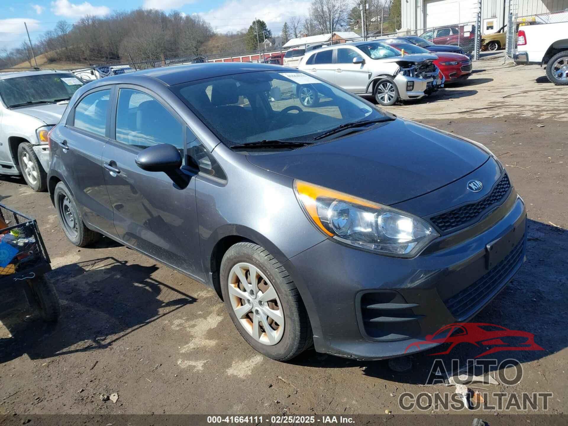 KIA RIO 2016 - KNADM5A38G6630865