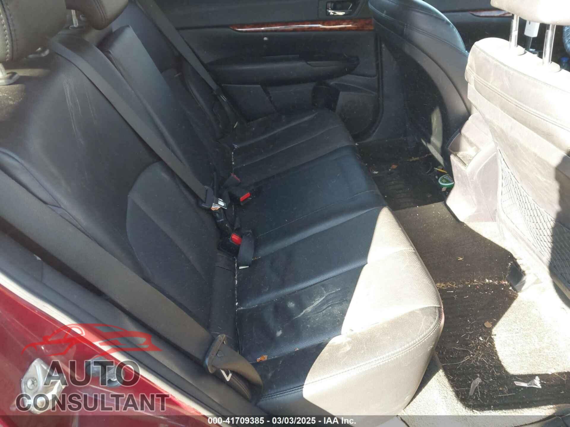 SUBARU OUTBACK 2012 - 4S4BRBLC6C3251734