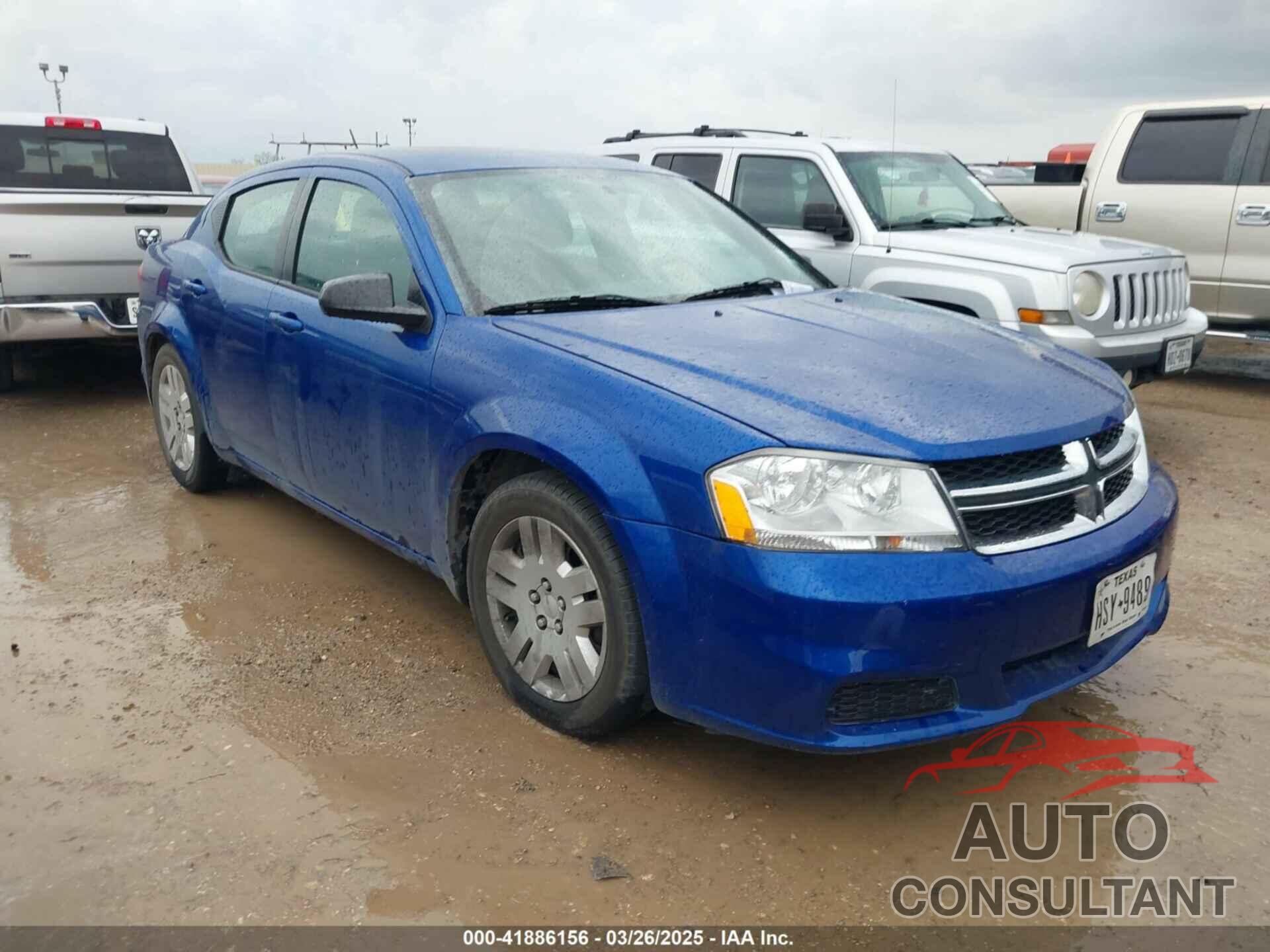 DODGE AVENGER 2014 - 1C3CDZAB9EN180888
