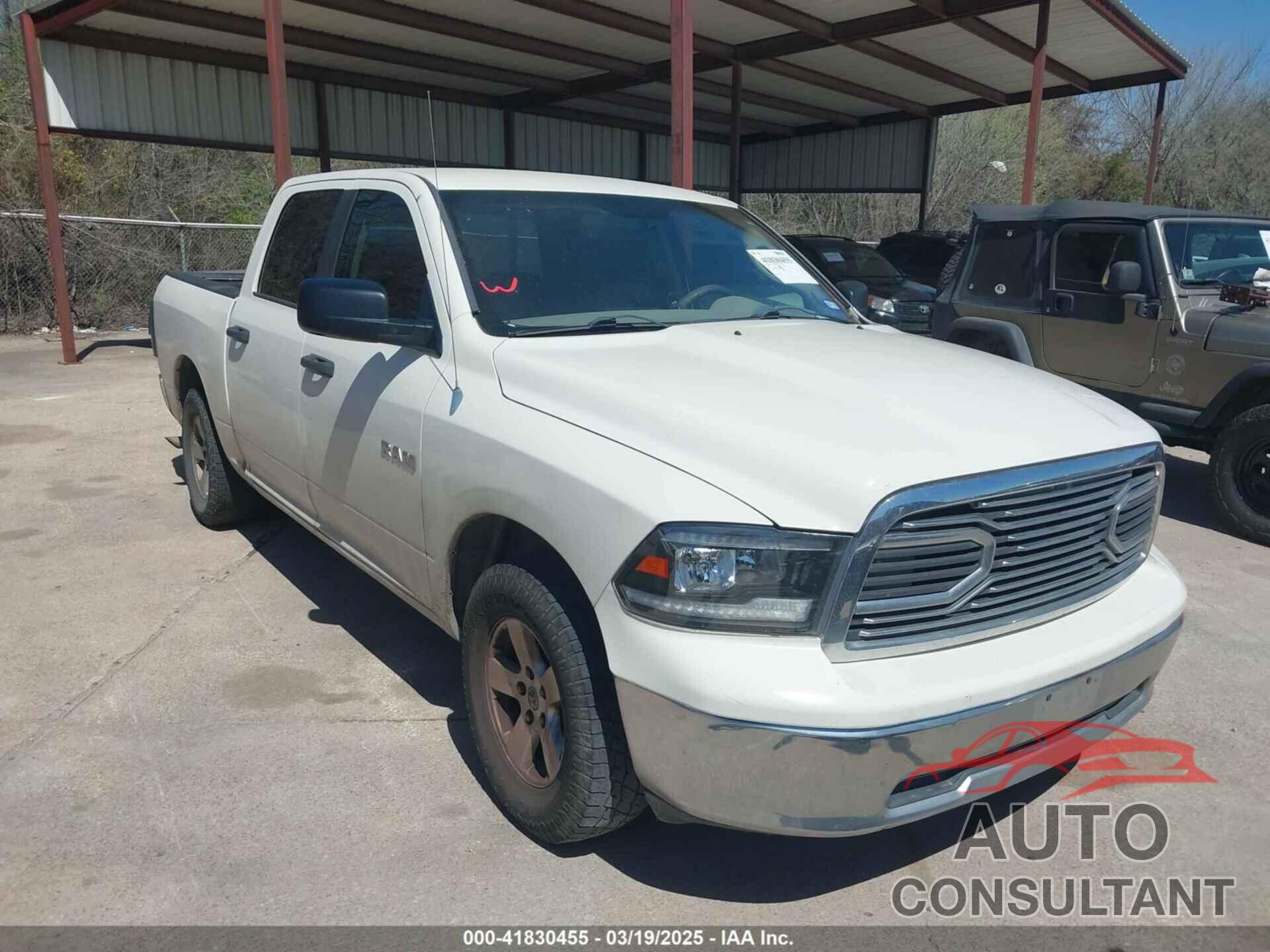 DODGE RAM 1500 2009 - 1D3HB13P39S735348