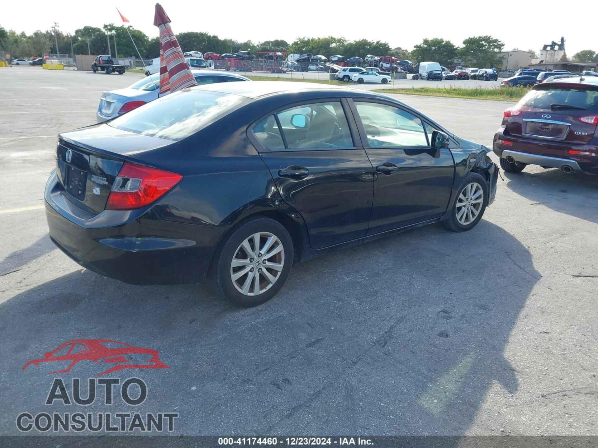 HONDA CIVIC 2012 - 19XFB2F85CE046996
