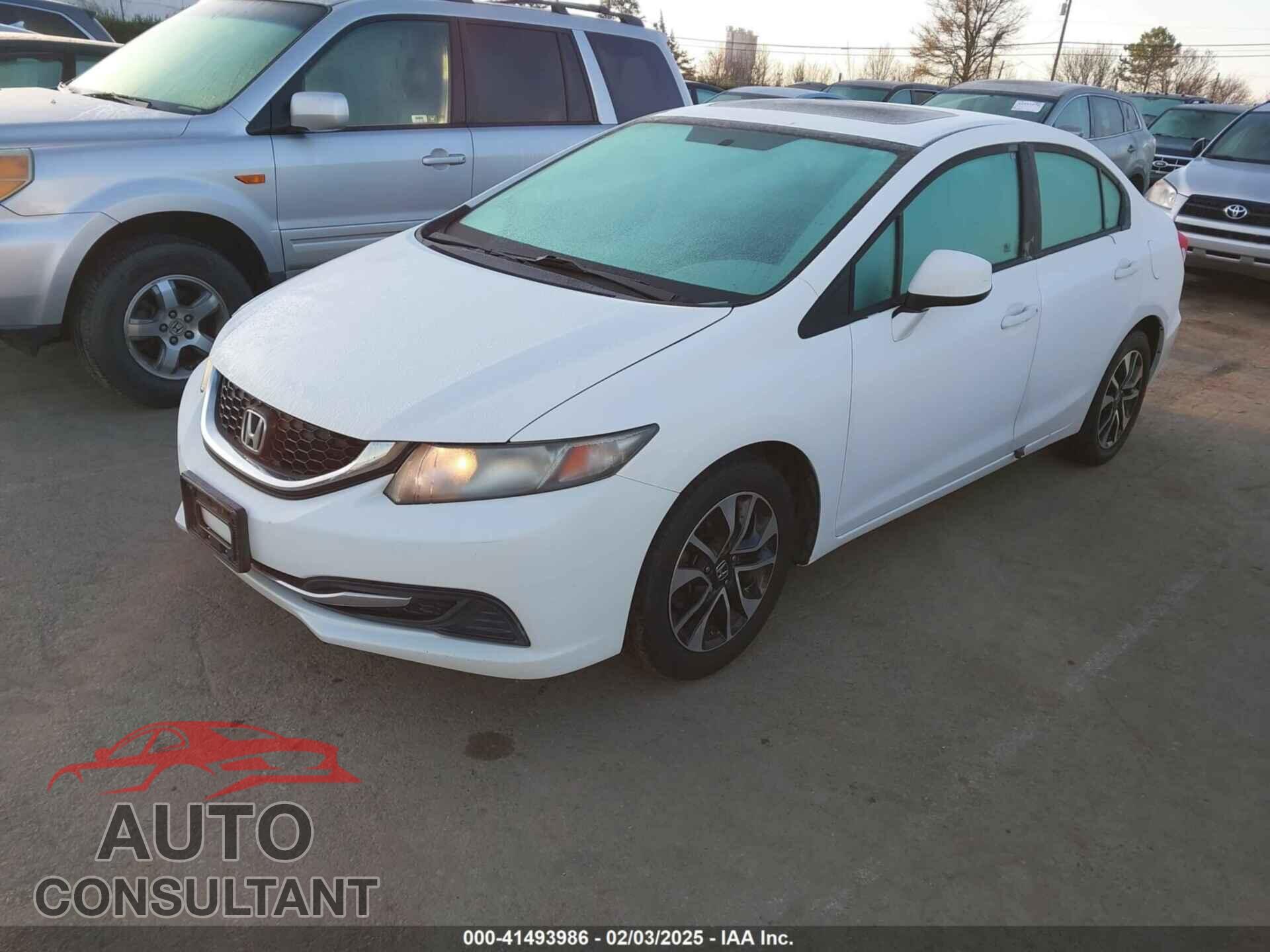 HONDA CIVIC 2013 - 19XFB2F81DE278075